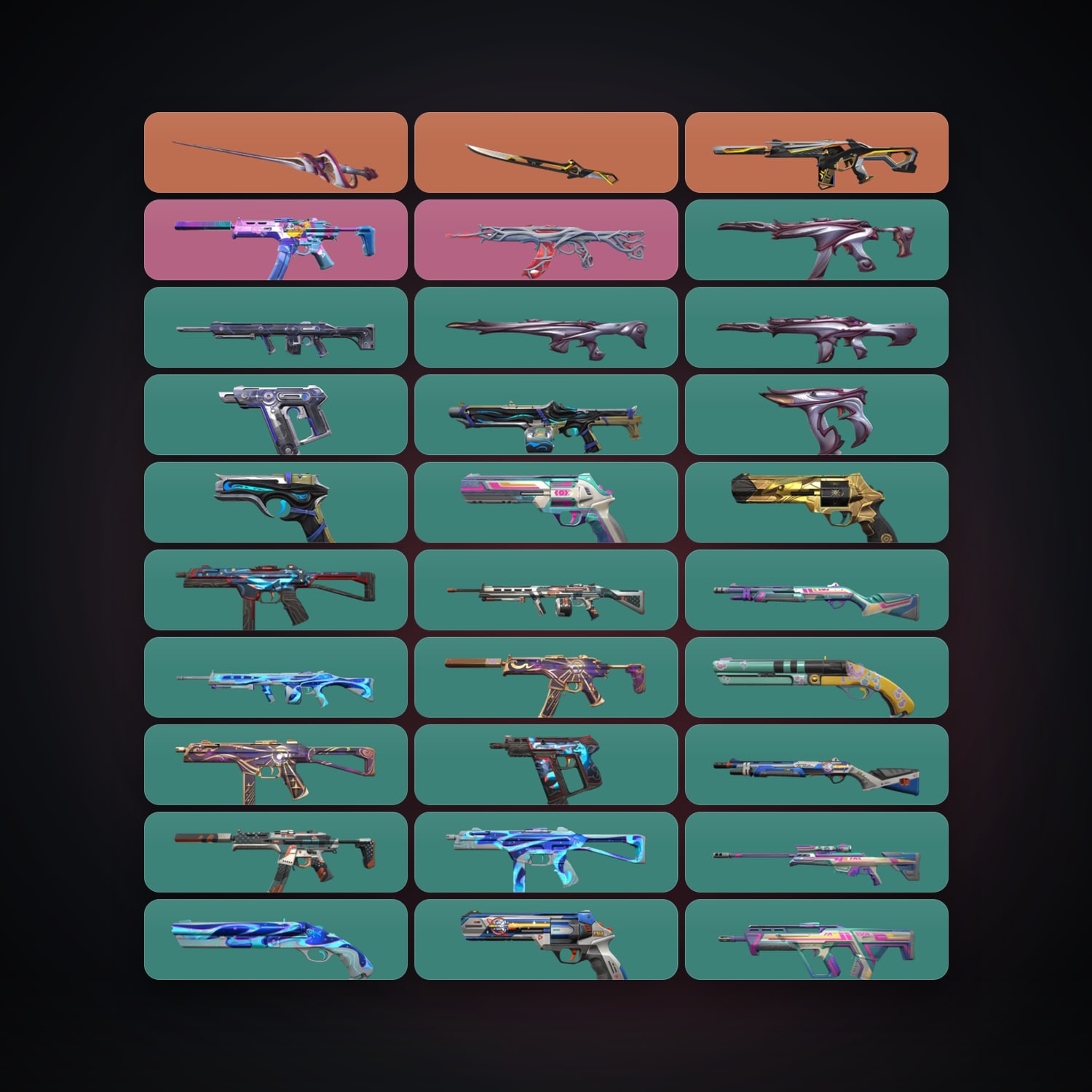 BR Bronze 2 locker — 2 knives, 31 skins, lvl 94 — HabibiAccounts