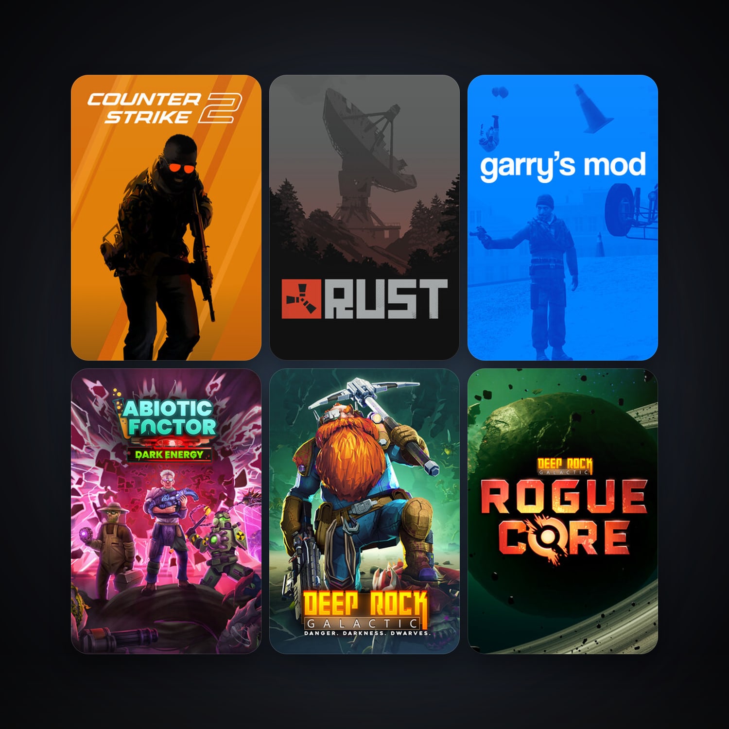 CS2 Prime + Garry's Mod, 62 games, Steam 26, clean — HabibiAccounts