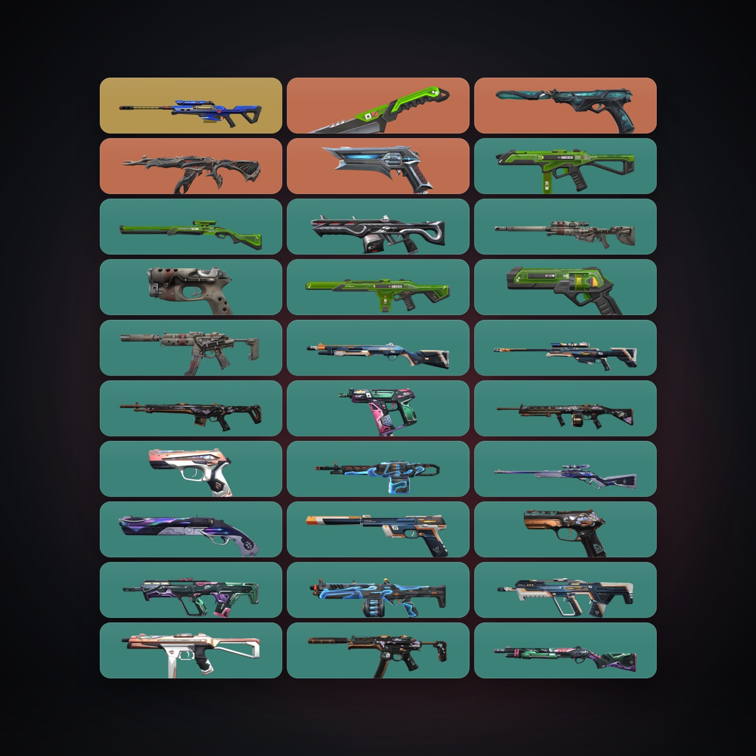 BR Iron 2 locker — 1 knives, 31 skins, lvl 49 — HabibiAccounts