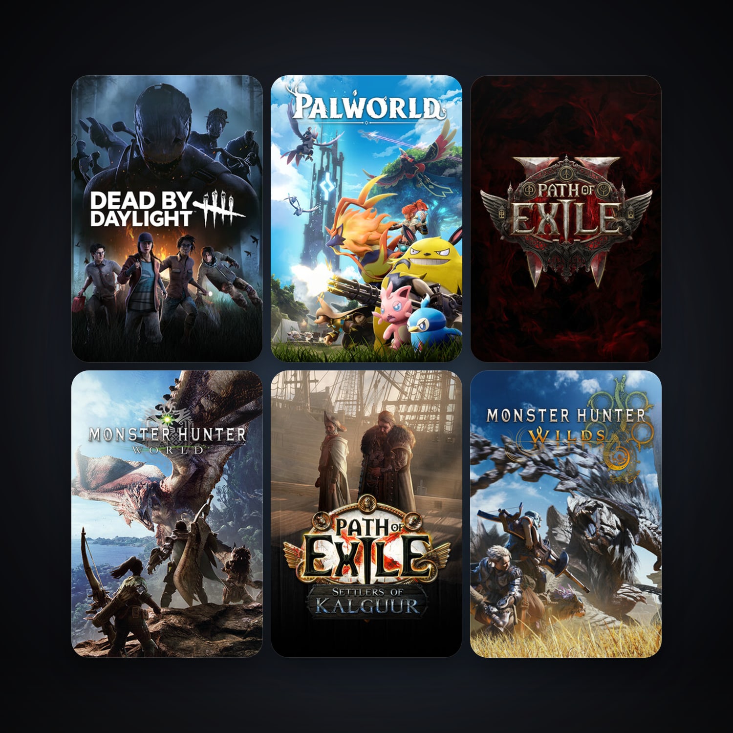 Path of Exile + HELLDIVERS 2, 47 games, clean — HabibiAccounts
