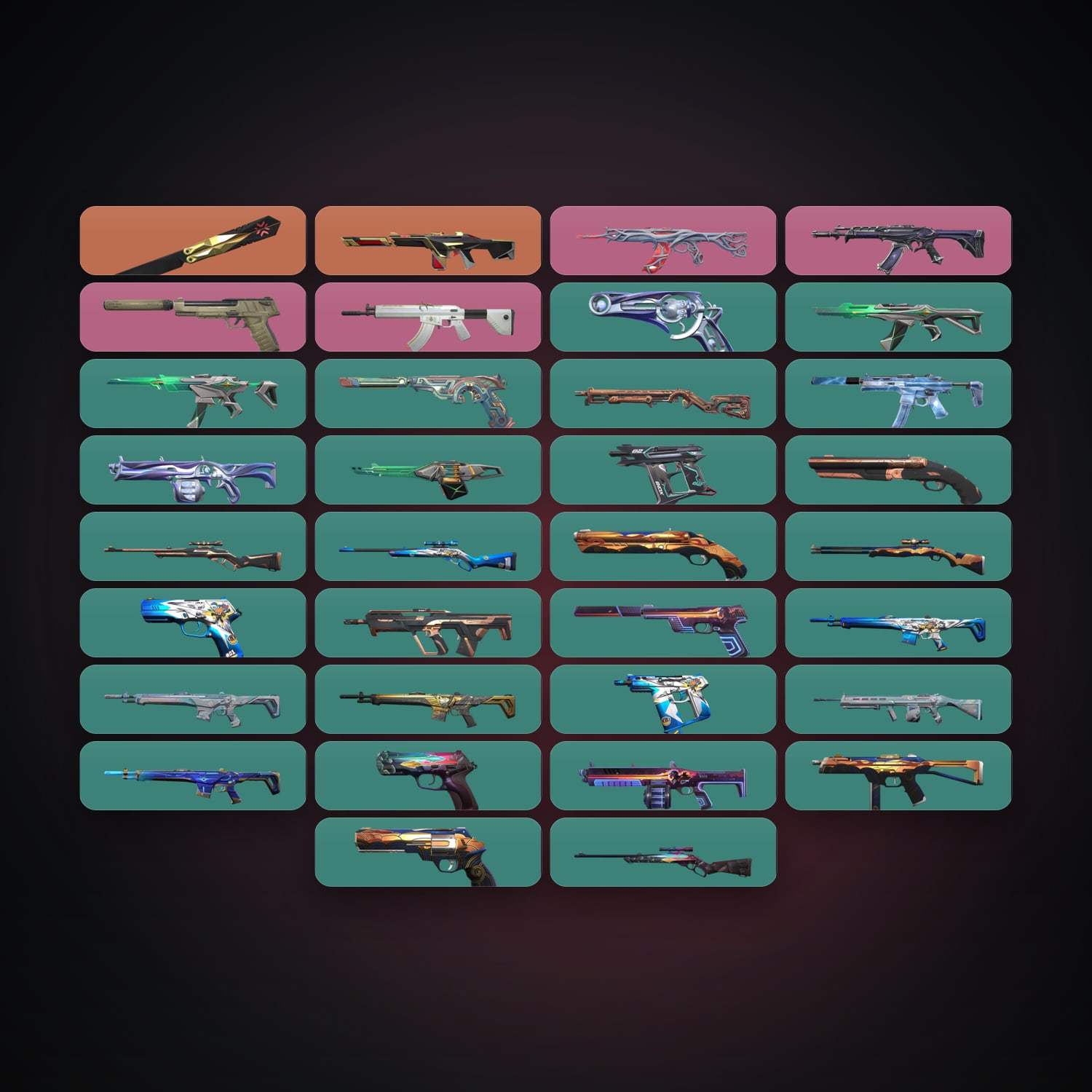 NA Bronze 2 locker — 1 knives, 34 skins, lvl 52 — HabibiAccounts