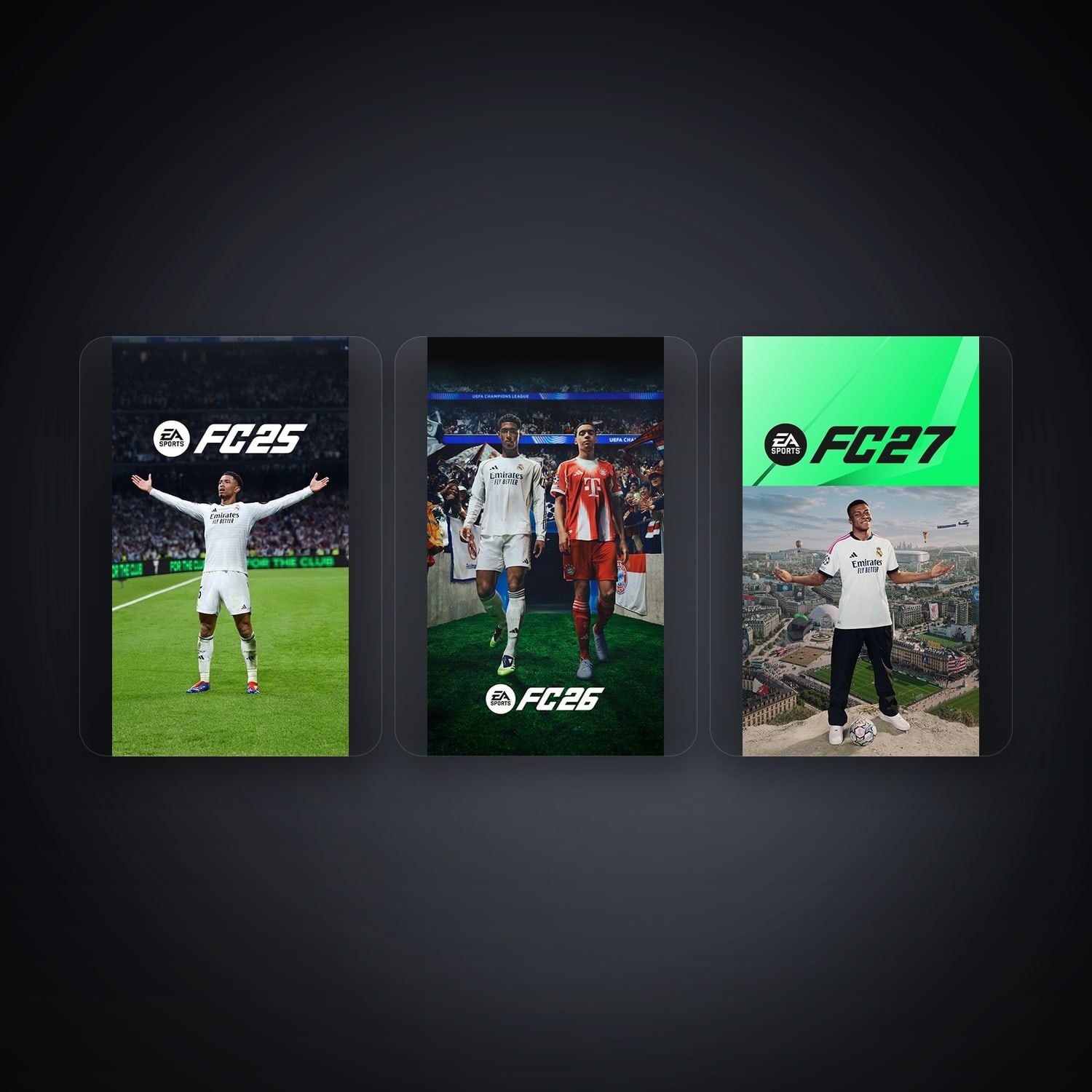 EA EA SPORTS FC 25 + EA SPORTS FC 26 — PL — 3 games — HabibiAccounts