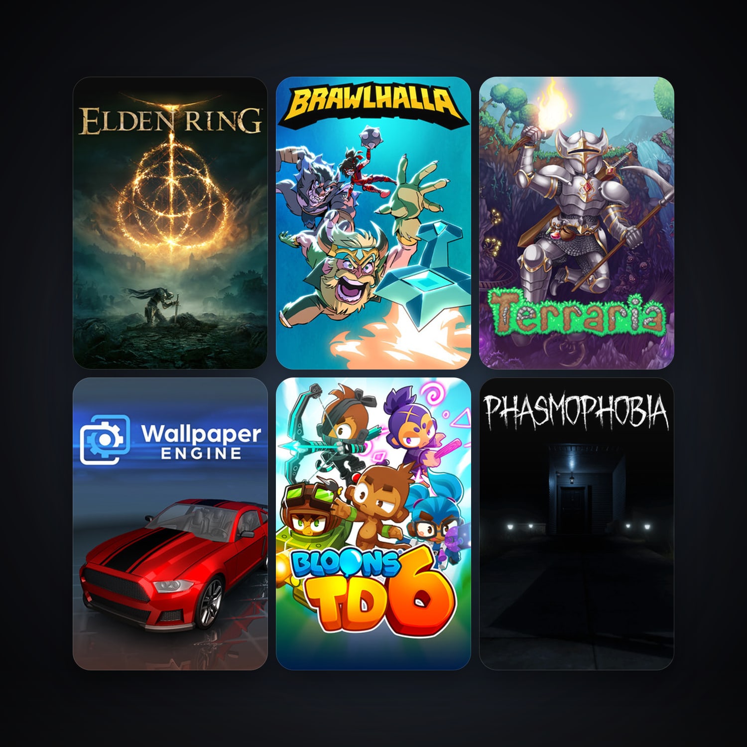 Terraria + Brawlhalla, 30 games, clean — HabibiAccounts