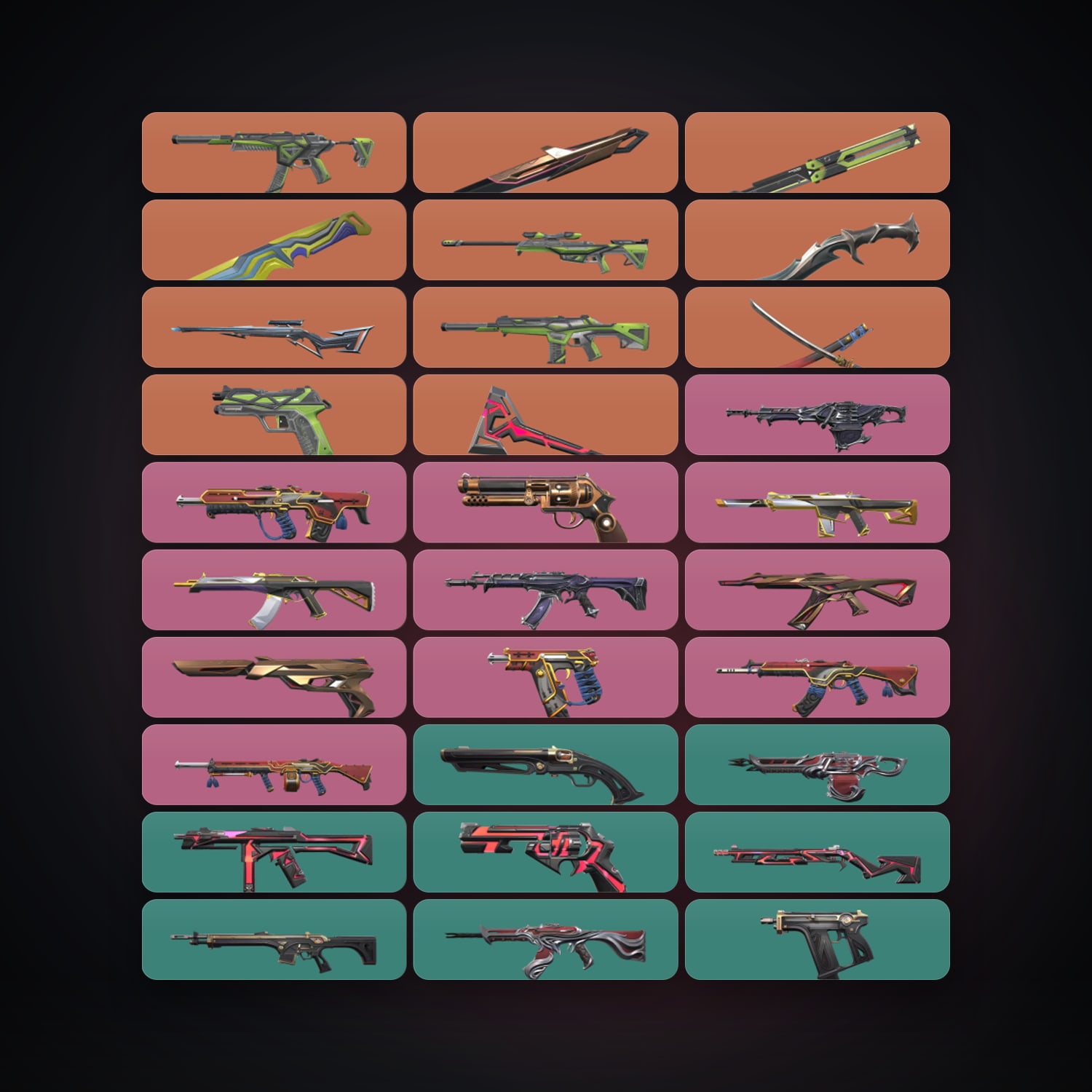 AP Bronze 1 locker — 6 knives, 62 skins, lvl 181 — HabibiAccounts