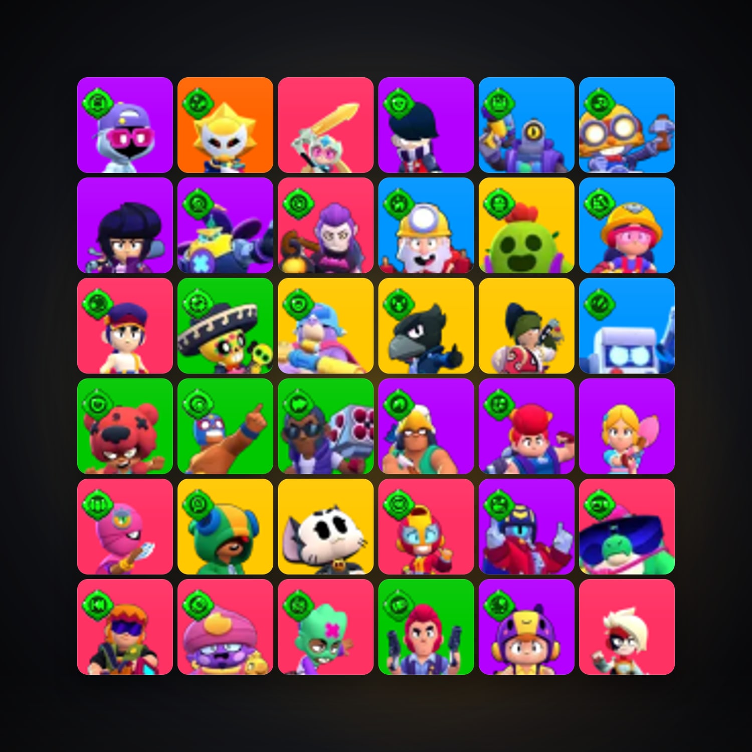 105 Brawlers | 65.5K Trophies | TH 13 — HabibiAccounts