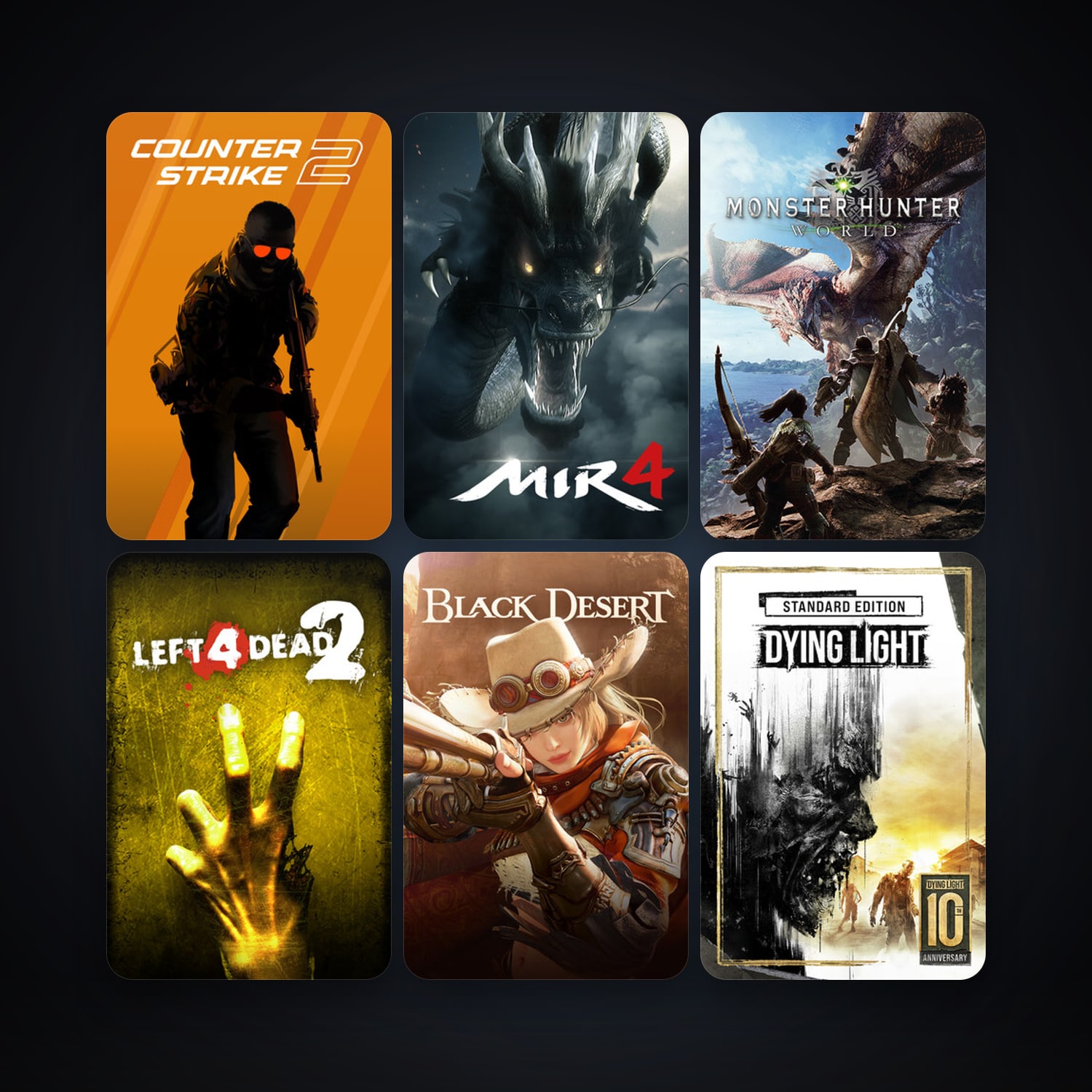 Left 4 Dead 2 + CS2 Prime, 51 games, clean — HabibiAccounts