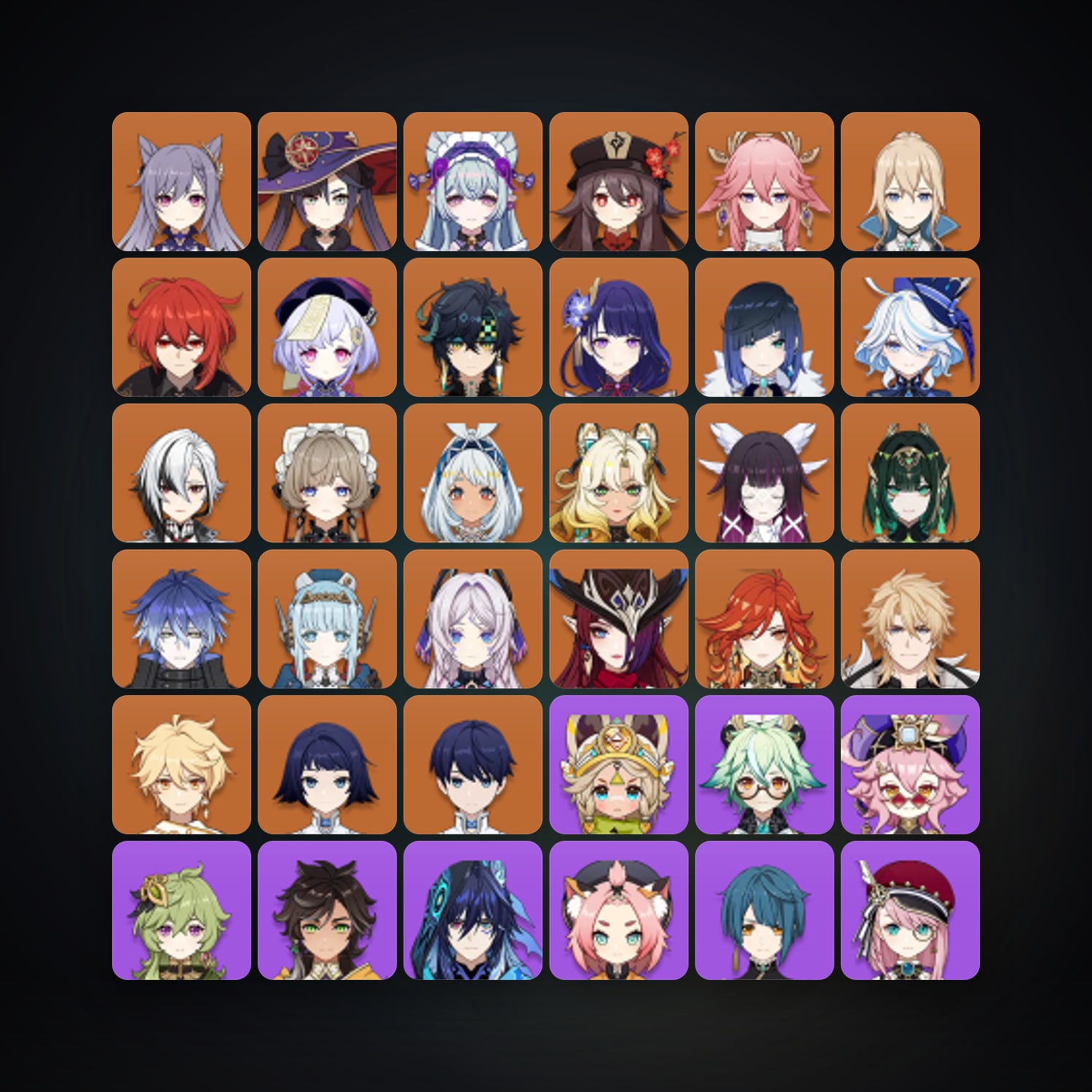 Genshin Impact | AR 60 | 78 Chars | 24× 5★ — Genshin / miHoYo Account · 260828437 — HabibiAccounts
