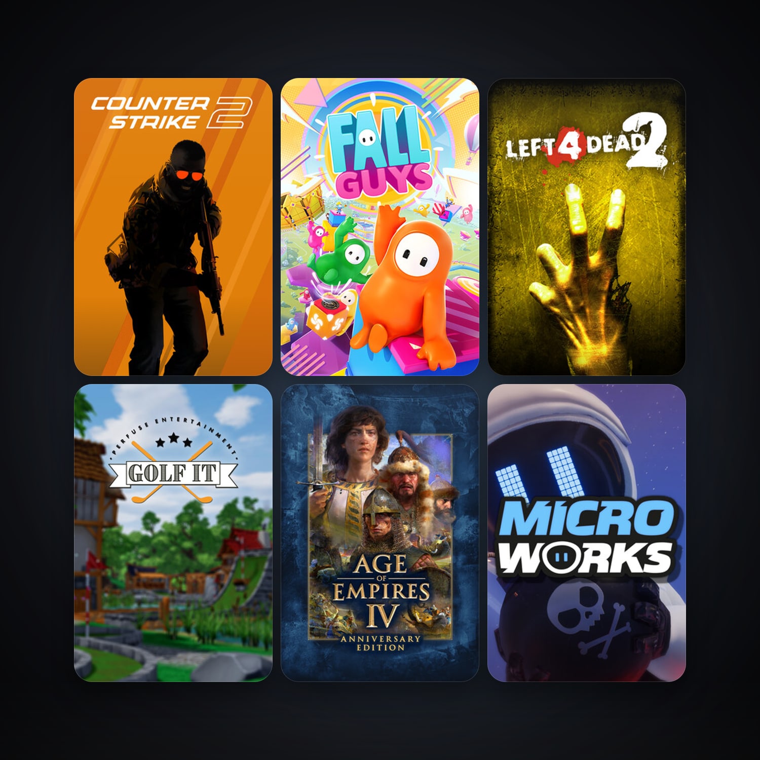 Left 4 Dead 2 + CS2 Prime, 26 games, clean — HabibiAccounts
