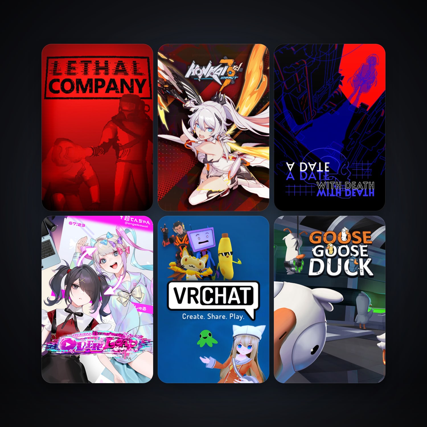 VRChat + NEEDY GIRL OVERDOSE, 14 games, clean — HabibiAccounts