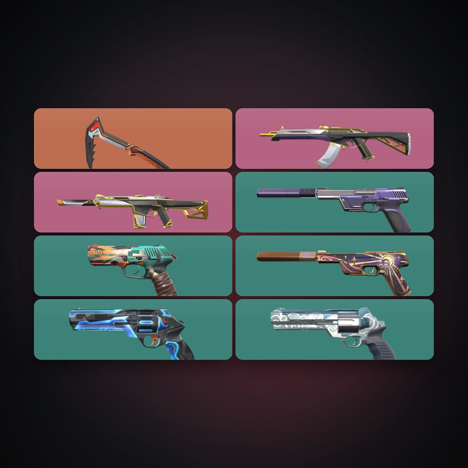 EU Gold 3 locker — 1 knives, 8 skins, lvl 158 — HabibiAccounts