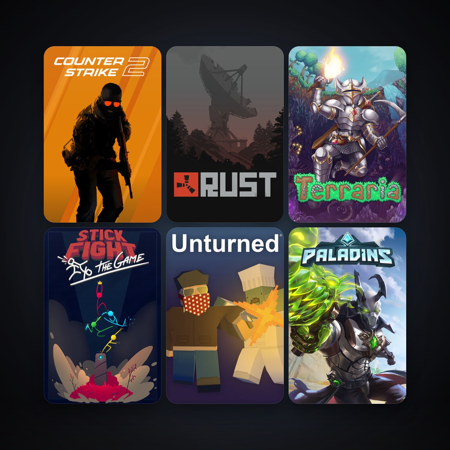 CS2 Prime + Terraria, 11 games, clean — HabibiAccounts
