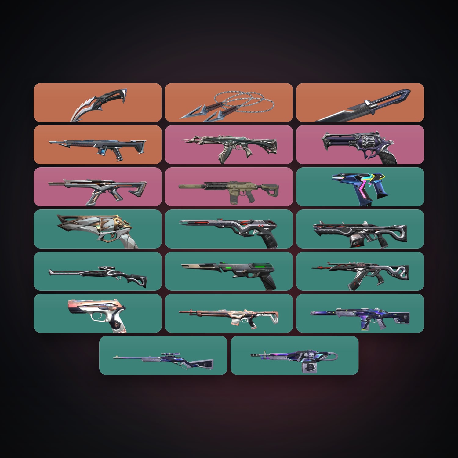 EU Silver 2 locker — 3 knives, 22 skins, lvl 97 — HabibiAccounts