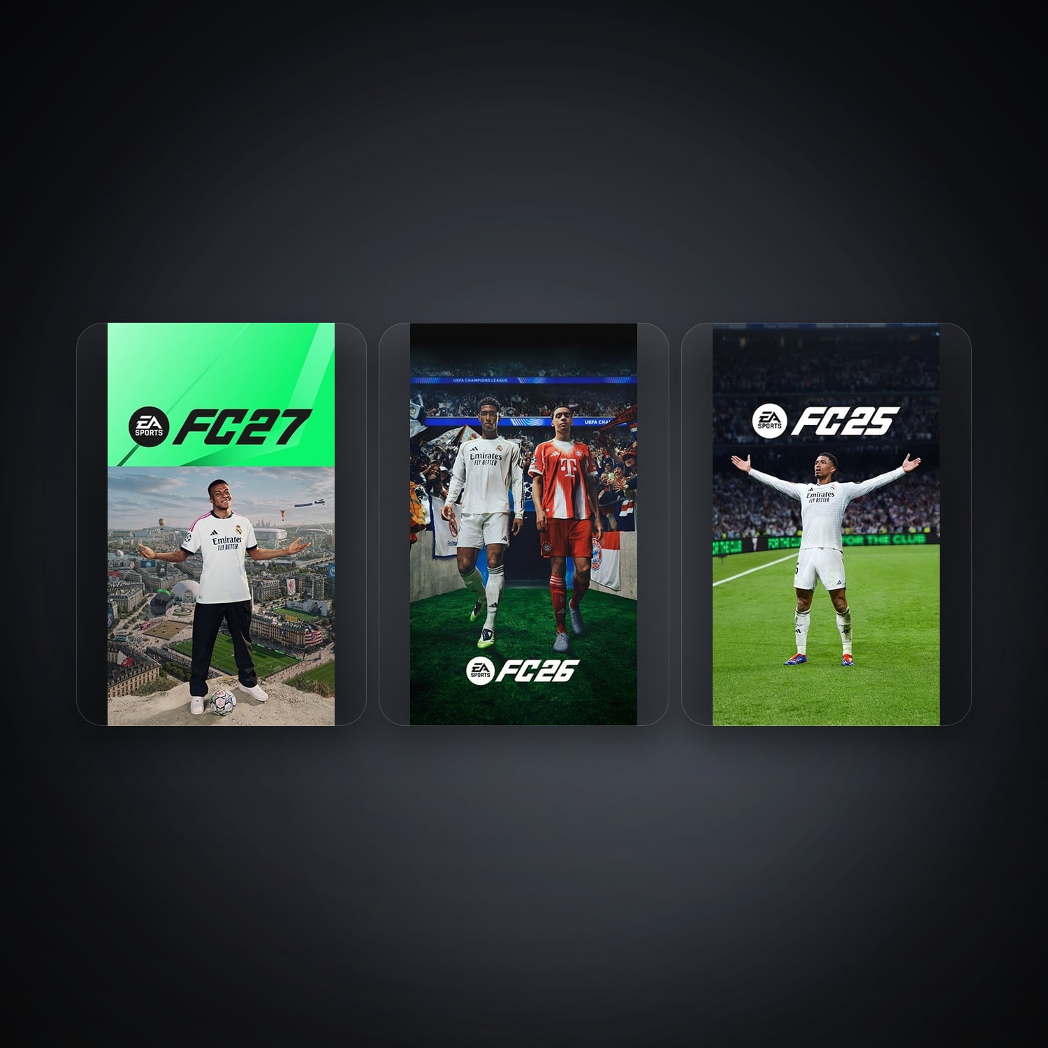 EA EA Sports FC 27 + EA Sports FC 25 — PL — 3 games — HabibiAccounts