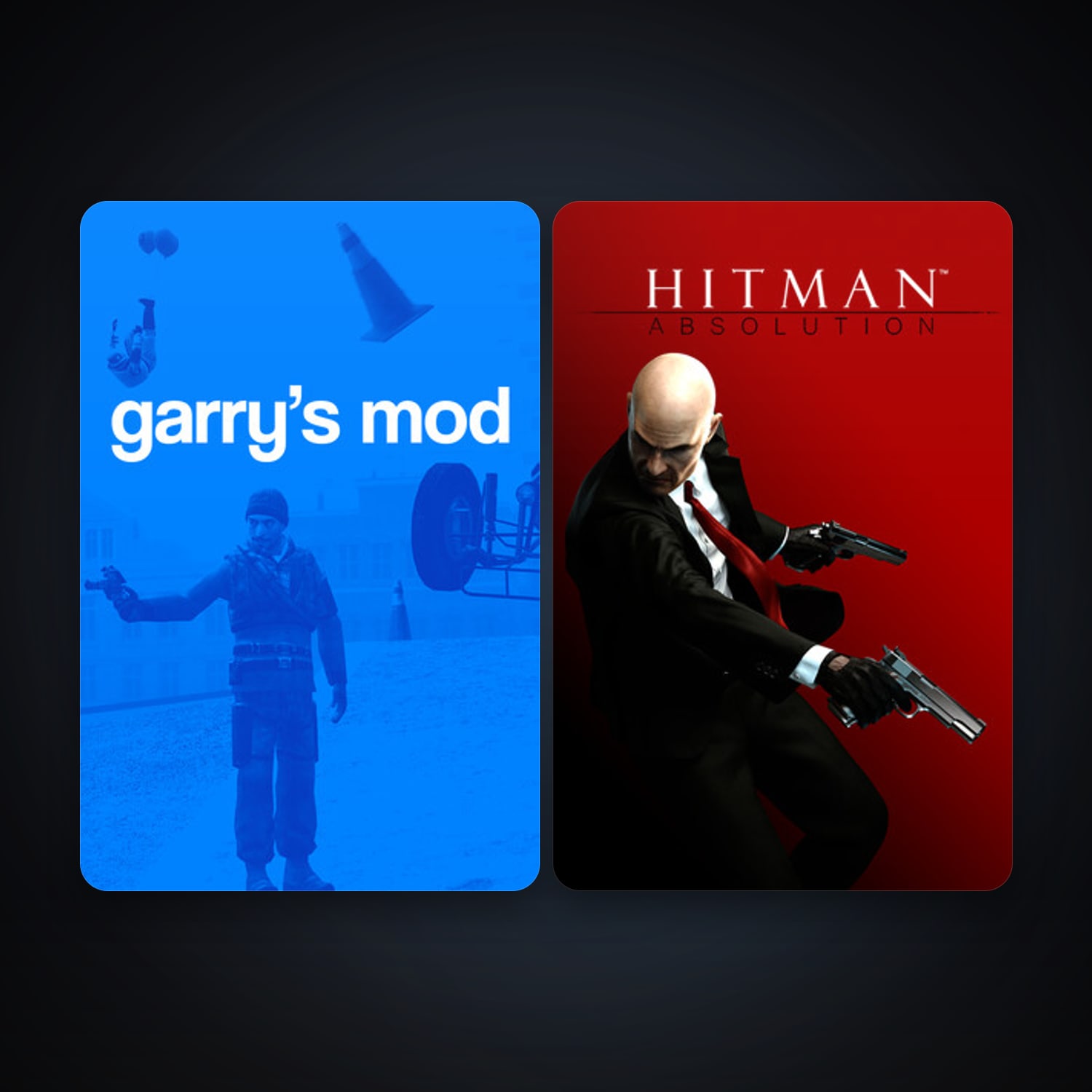 Garry's Mod + Hitman: Absolution, 3 games, clean — HabibiAccounts