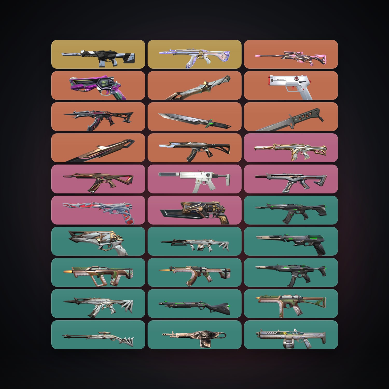 EU Silver 3 locker — 4 knives, 53 skins, lvl 59 — HabibiAccounts