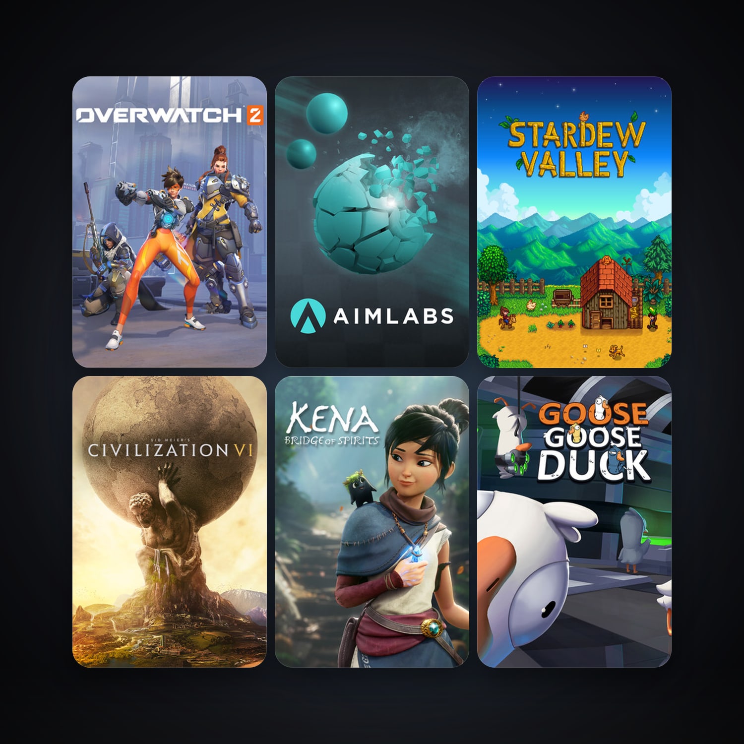 Sid Meier's Civilization VI + Don't Starve Together, 14 games, clean — HabibiAccounts