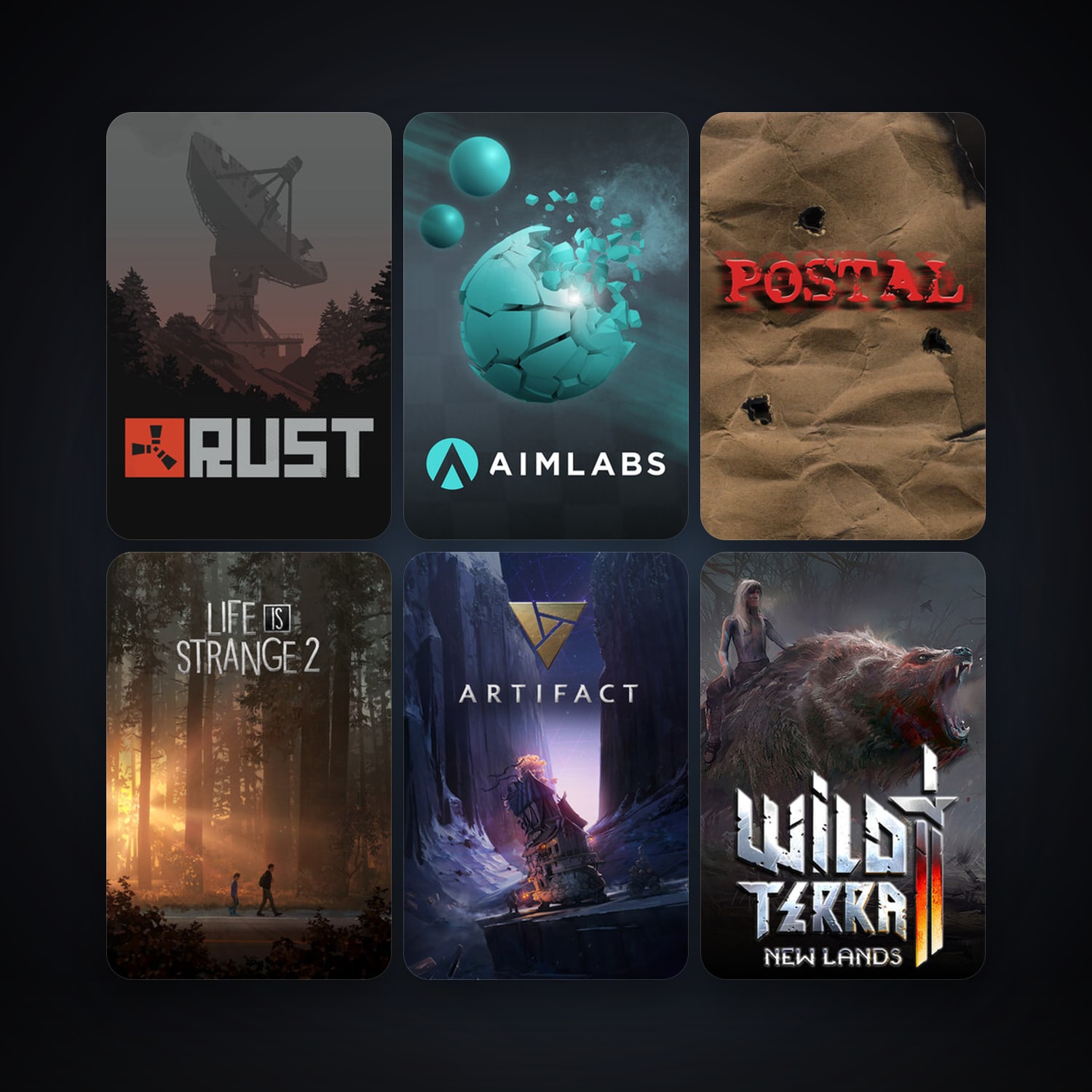 POSTAL + Rust, 35 games, clean — HabibiAccounts