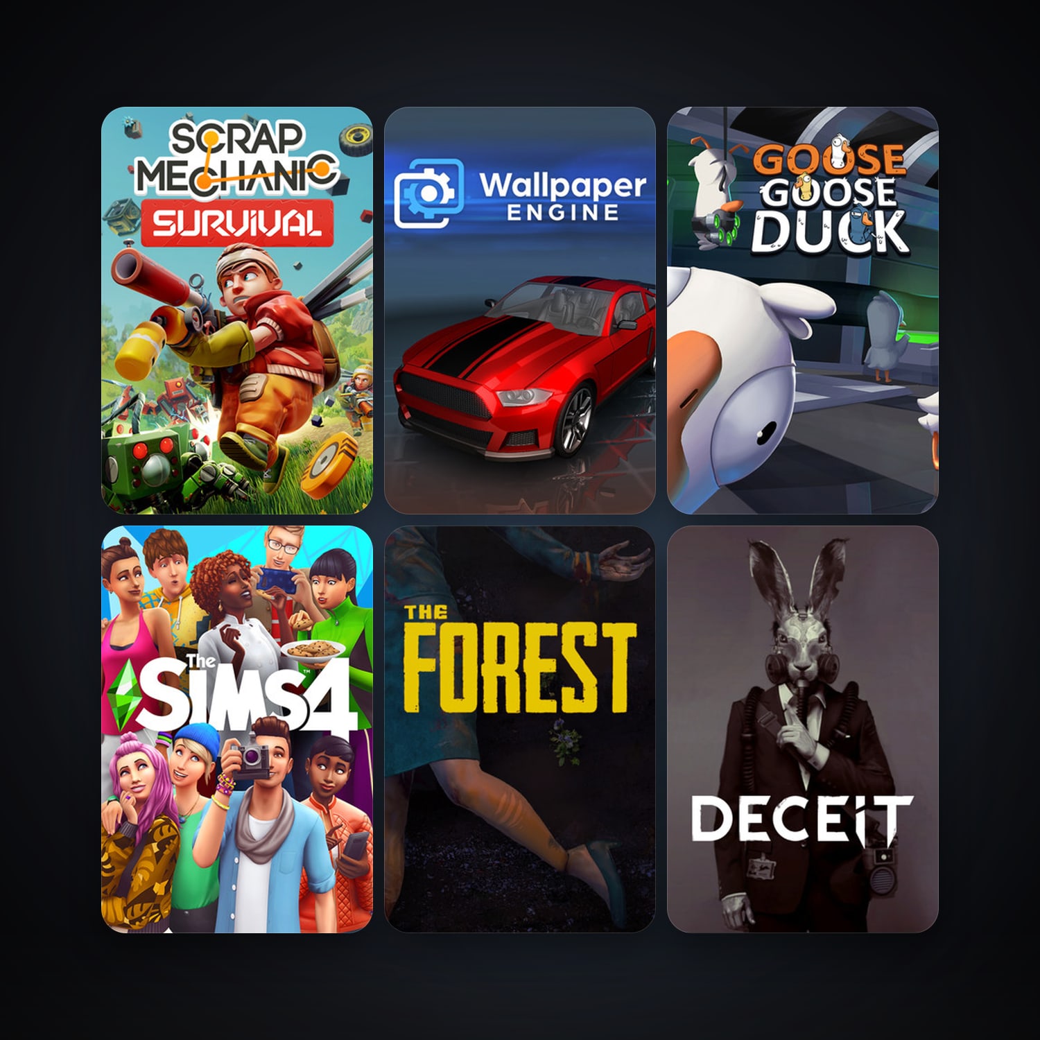 Free CS2 (No Prime) + The Forest, 22 games, clean — HabibiAccounts