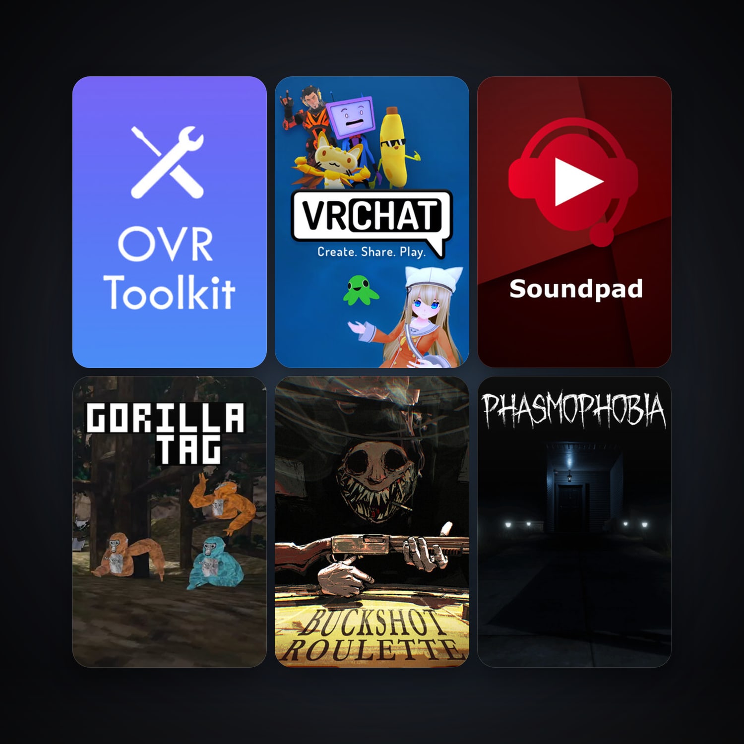 VRChat + Streets of Rogue, 19 games, clean — HabibiAccounts