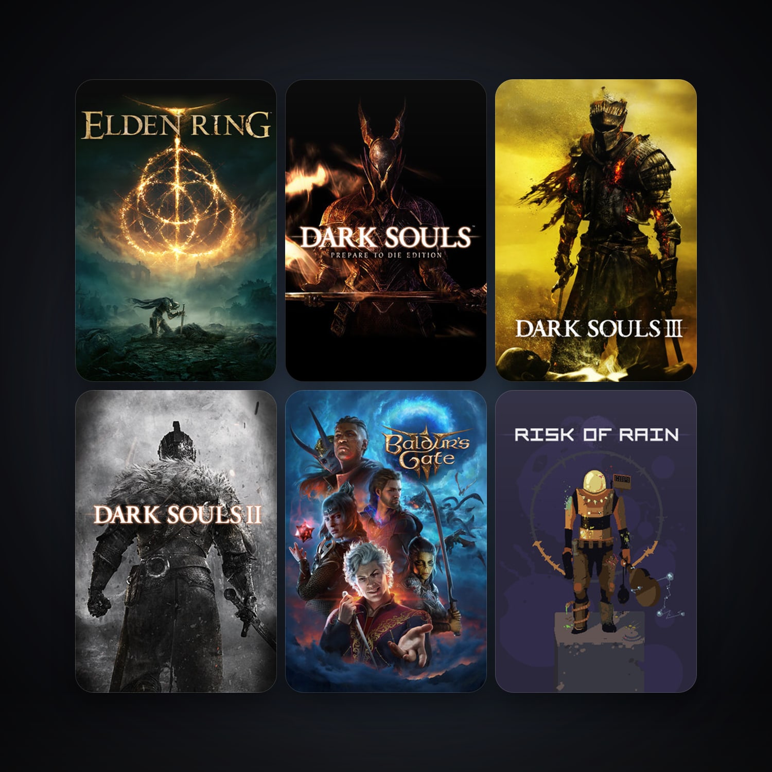 Borderlands 2 + DARK SOULS: Prepare To Die Edition, 65 games, Steam 11, clean — HabibiAccounts