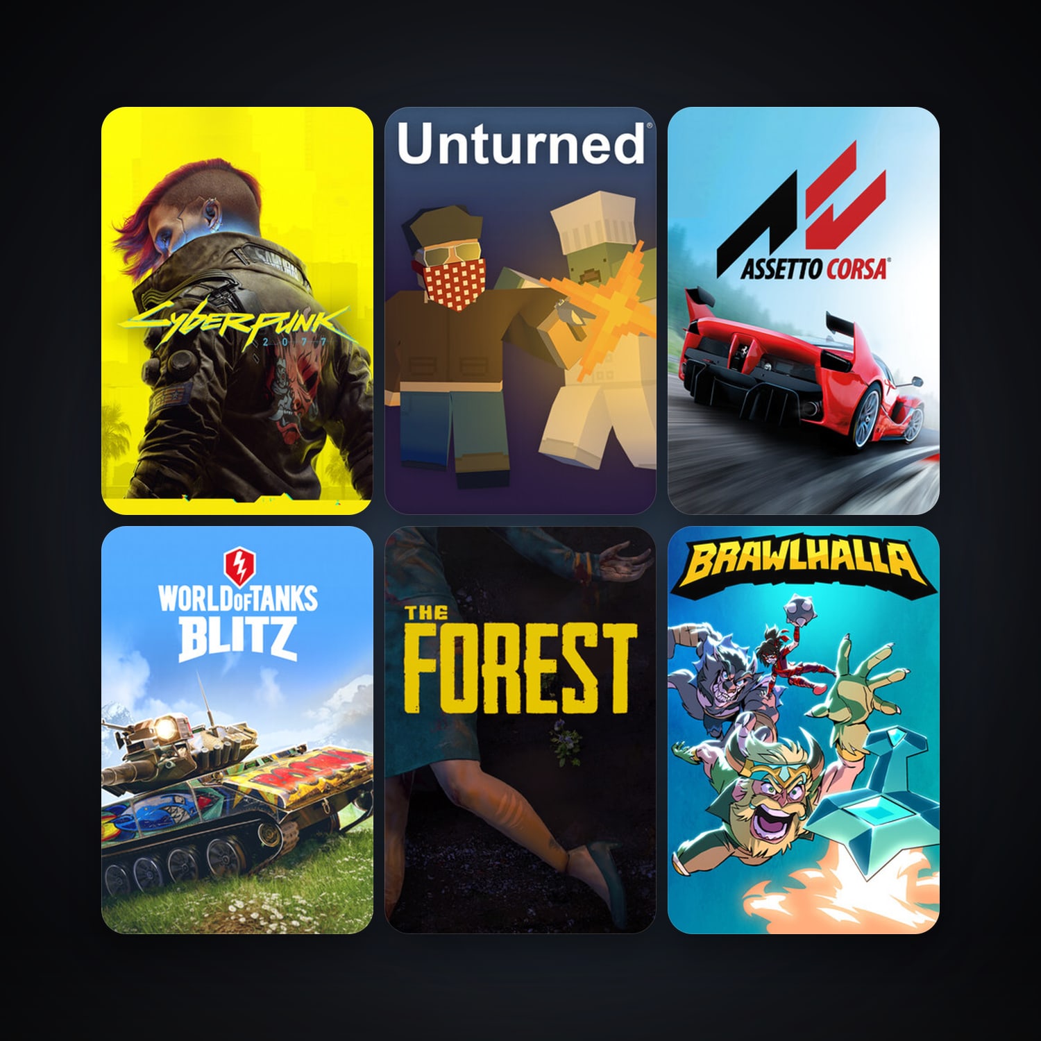 Free CS2 (No Prime) + The Forest, 48 games, clean — HabibiAccounts