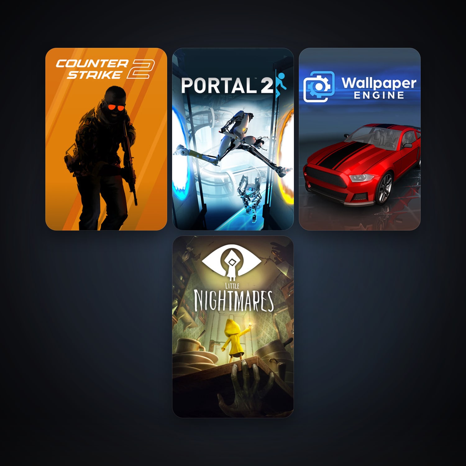 Portal 2 + CS2 Prime, 13 games, clean — HabibiAccounts