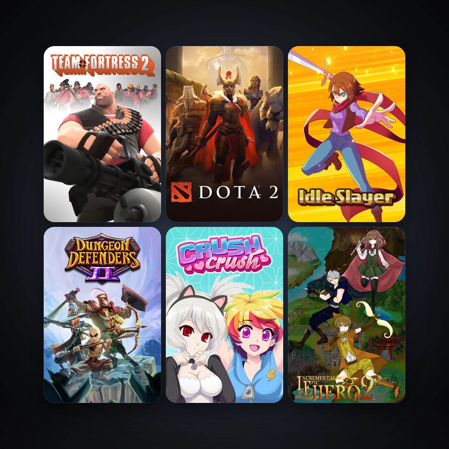Portal + Team Fortress 2, 41 games, clean — HabibiAccounts