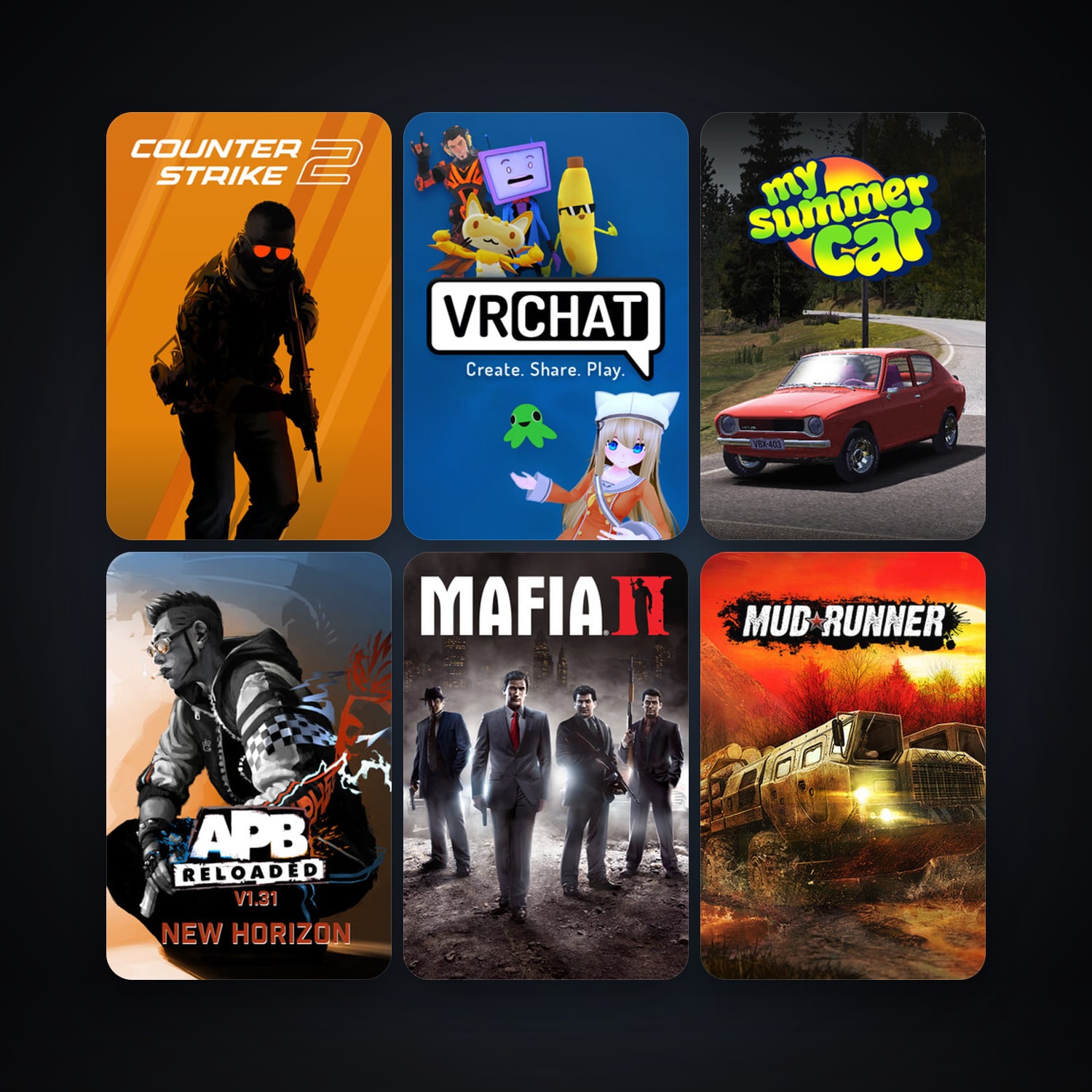 CS2 Prime + Mafia II, 51 games, clean — HabibiAccounts