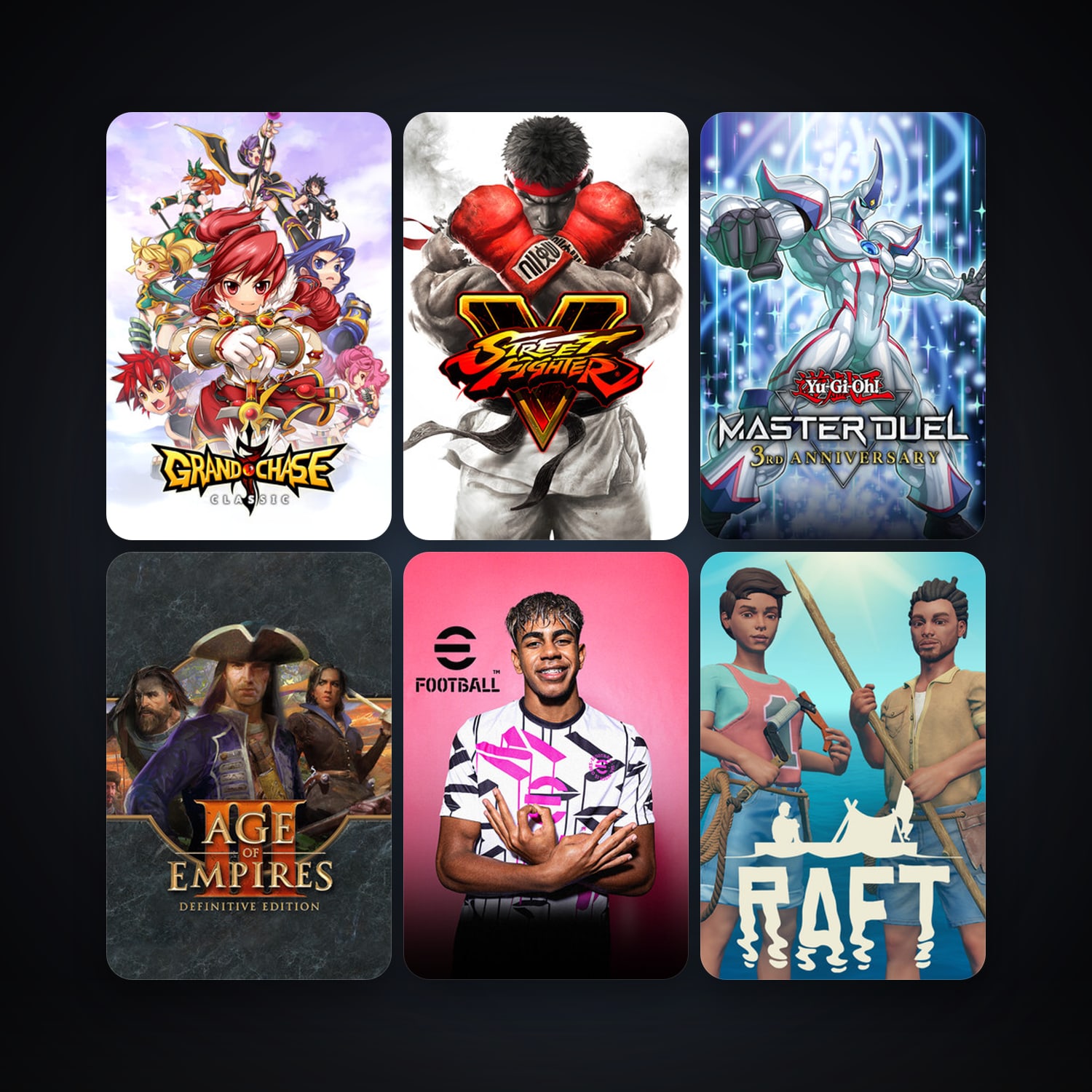Free CS2 (No Prime) + Street Fighter V, 10 games, clean — HabibiAccounts