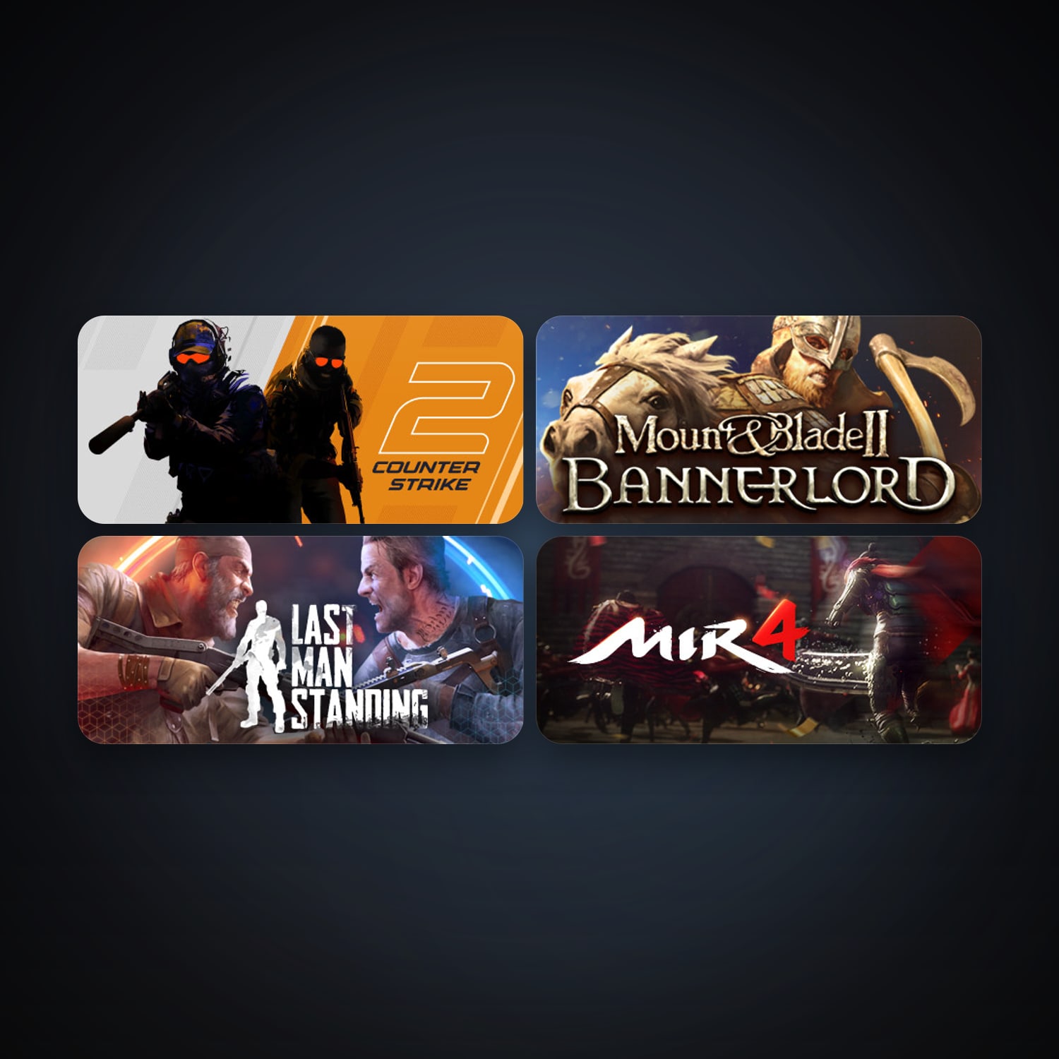 CS2 Prime + Mount & Blade II: Bannerlord, 5 games, clean — HabibiAccounts