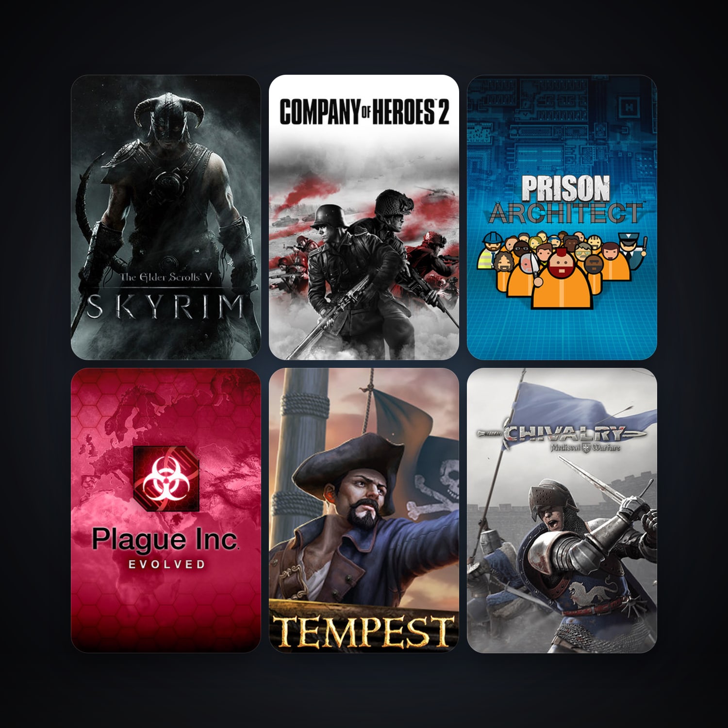 The Elder Scrolls V: Skyrim + PAYDAY 2, 18 games, clean — HabibiAccounts