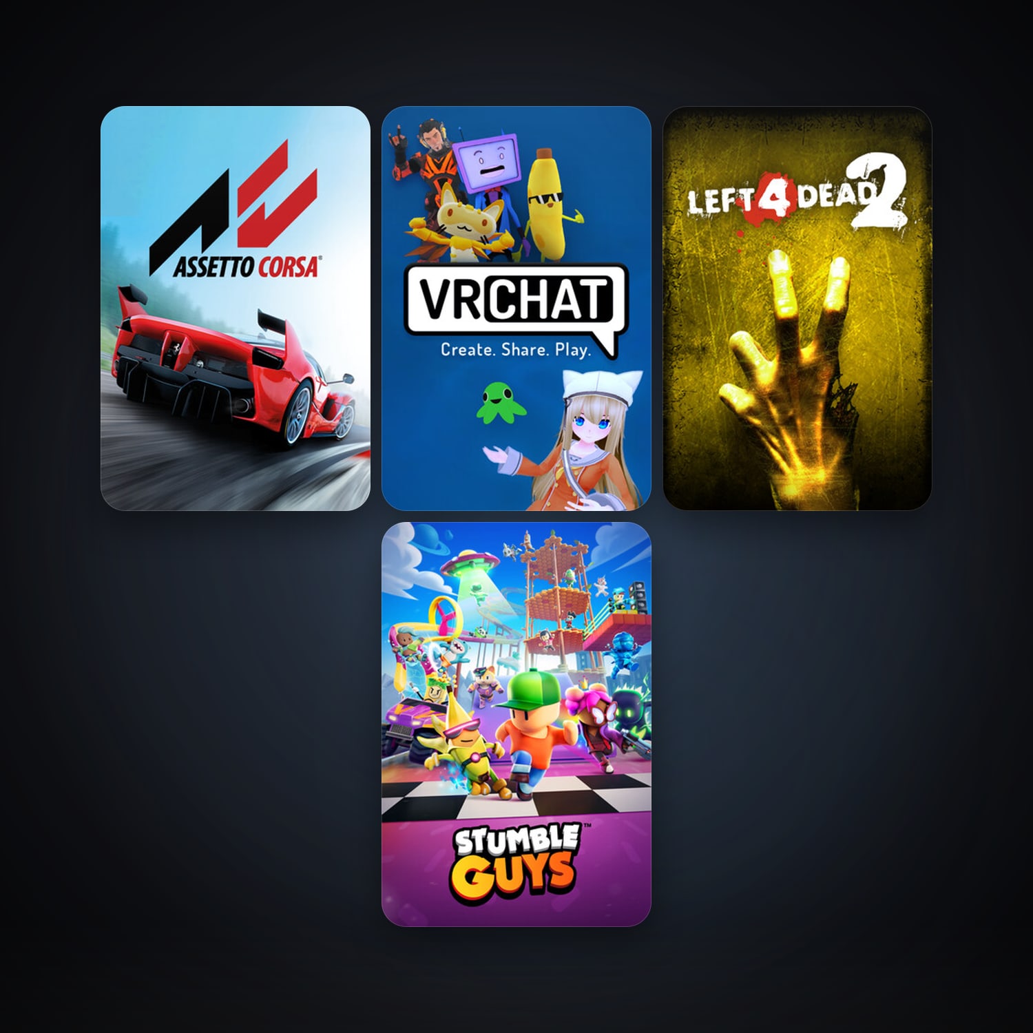 Left 4 Dead 2 + Free CS2 (No Prime), 13 games, clean — HabibiAccounts