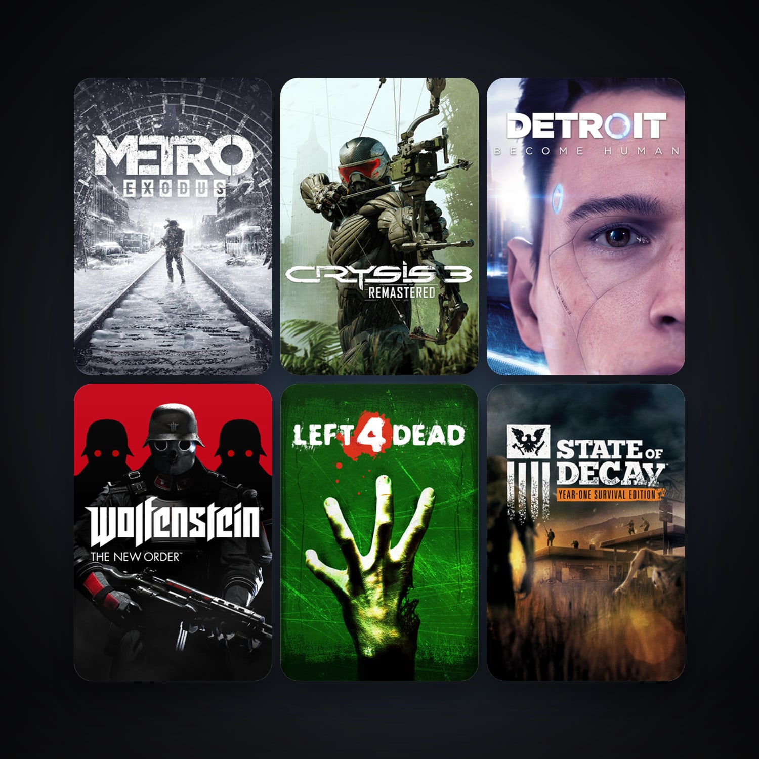 Left 4 Dead + Left 4 Dead 2, 13 games, clean — HabibiAccounts