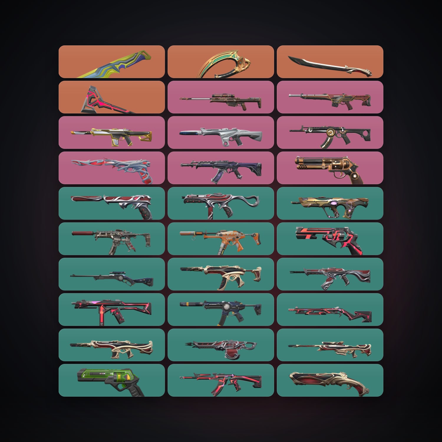 EU Gold 1 locker — 4 knives, 74 skins, lvl 182 — HabibiAccounts