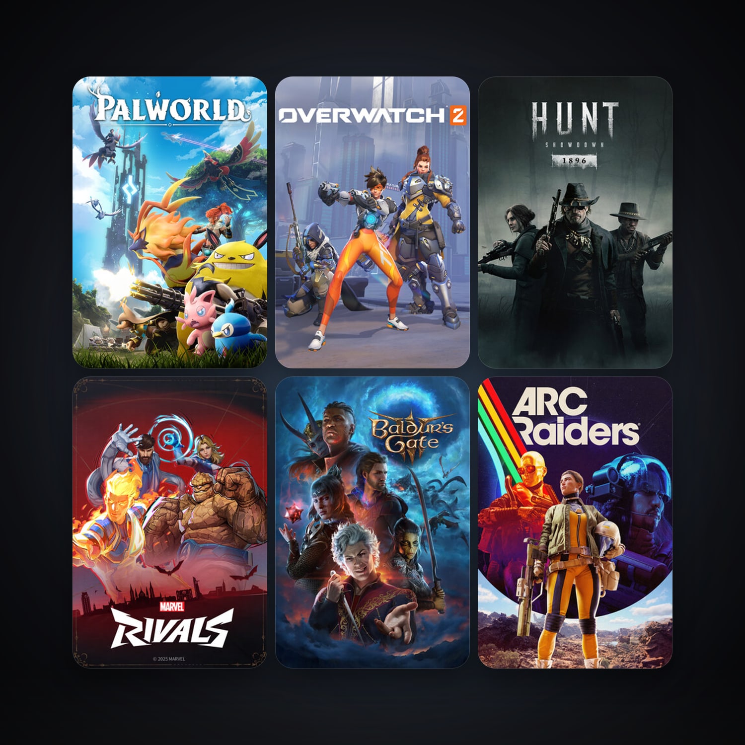 HELLDIVERS 2 + Hunt: Showdown, 72 games, clean — HabibiAccounts