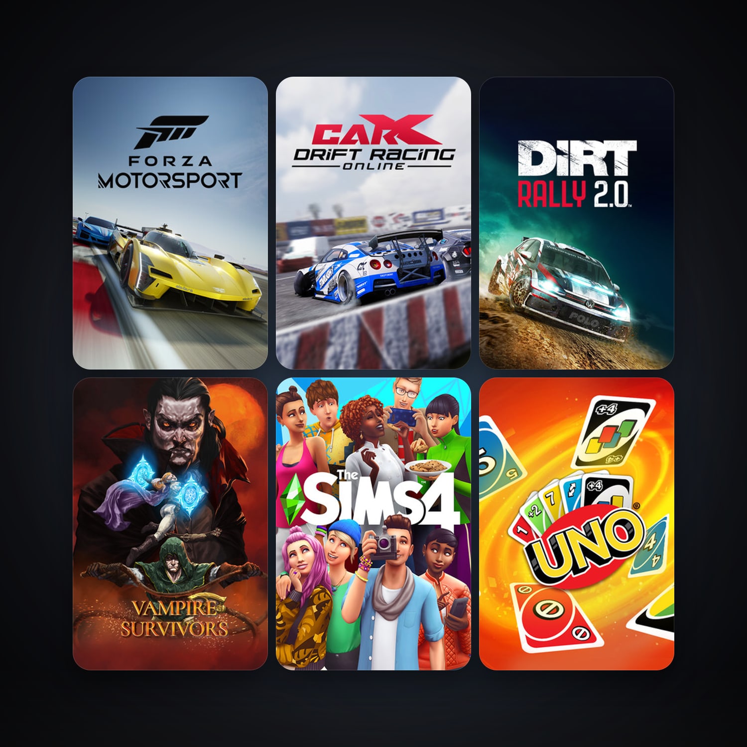 Assetto Corsa + UNO, 21 games, clean — HabibiAccounts