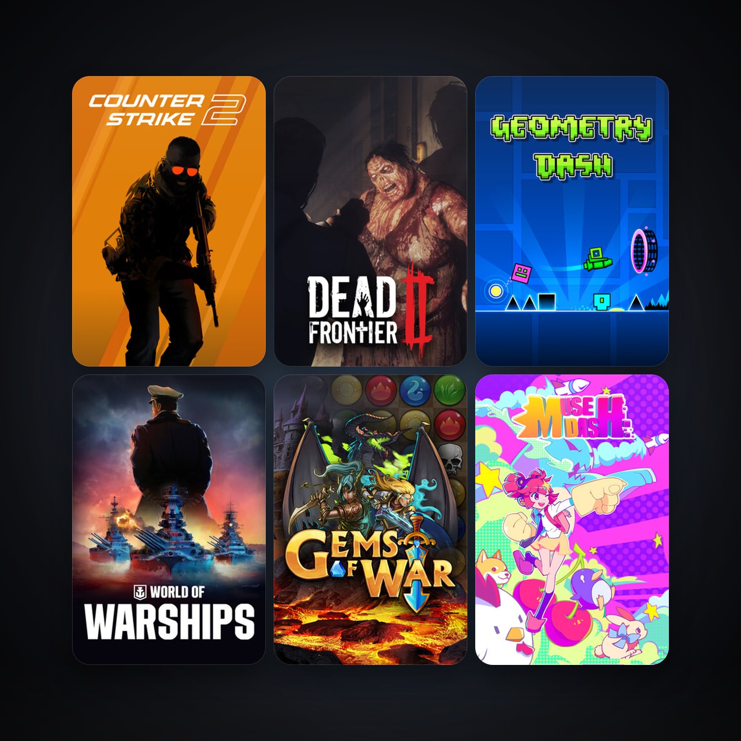 CS2 Prime + Geometry Dash, 102 games, Steam 11, clean — HabibiAccounts