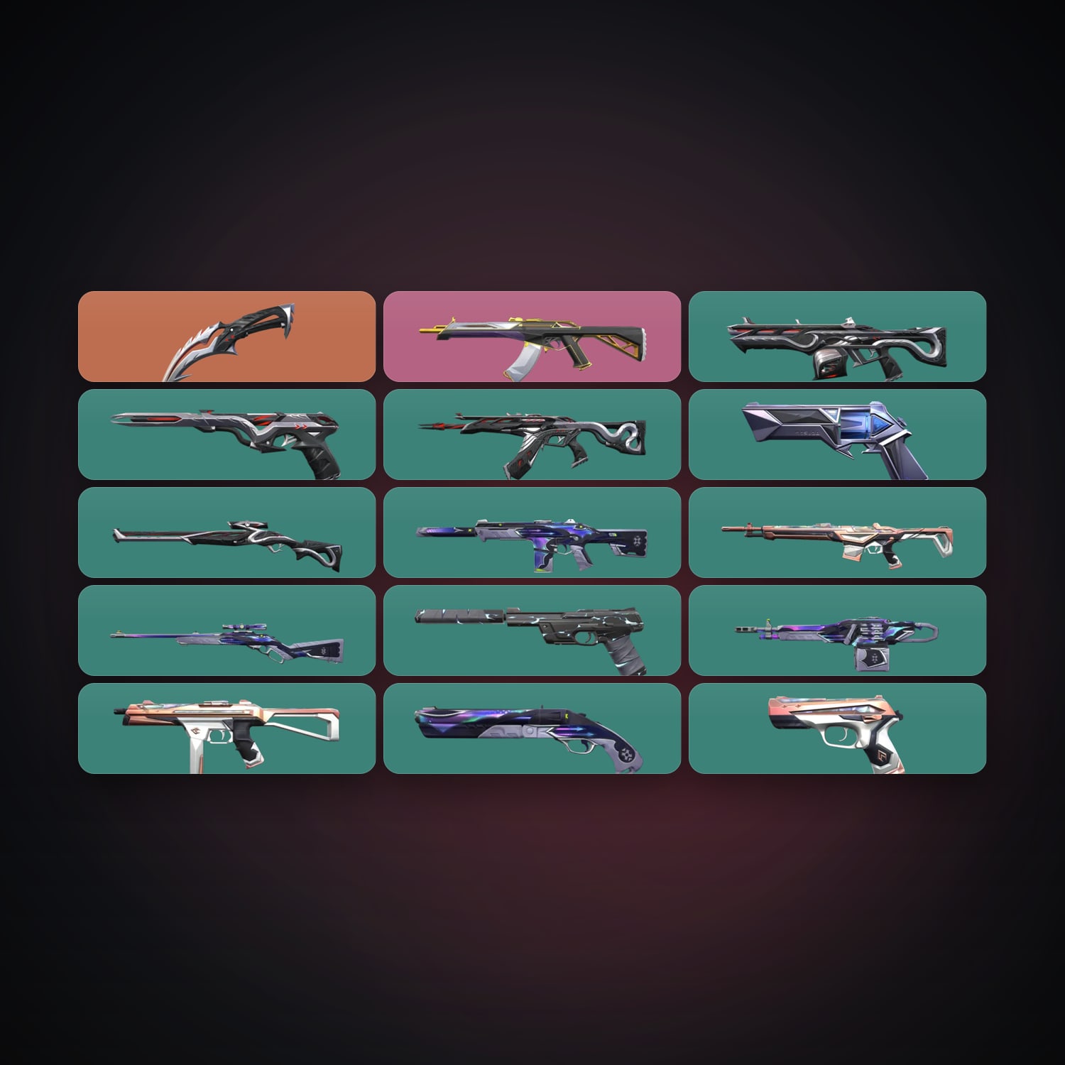AP Bronze 1 locker — 1 knives, 15 skins, lvl 69 — HabibiAccounts