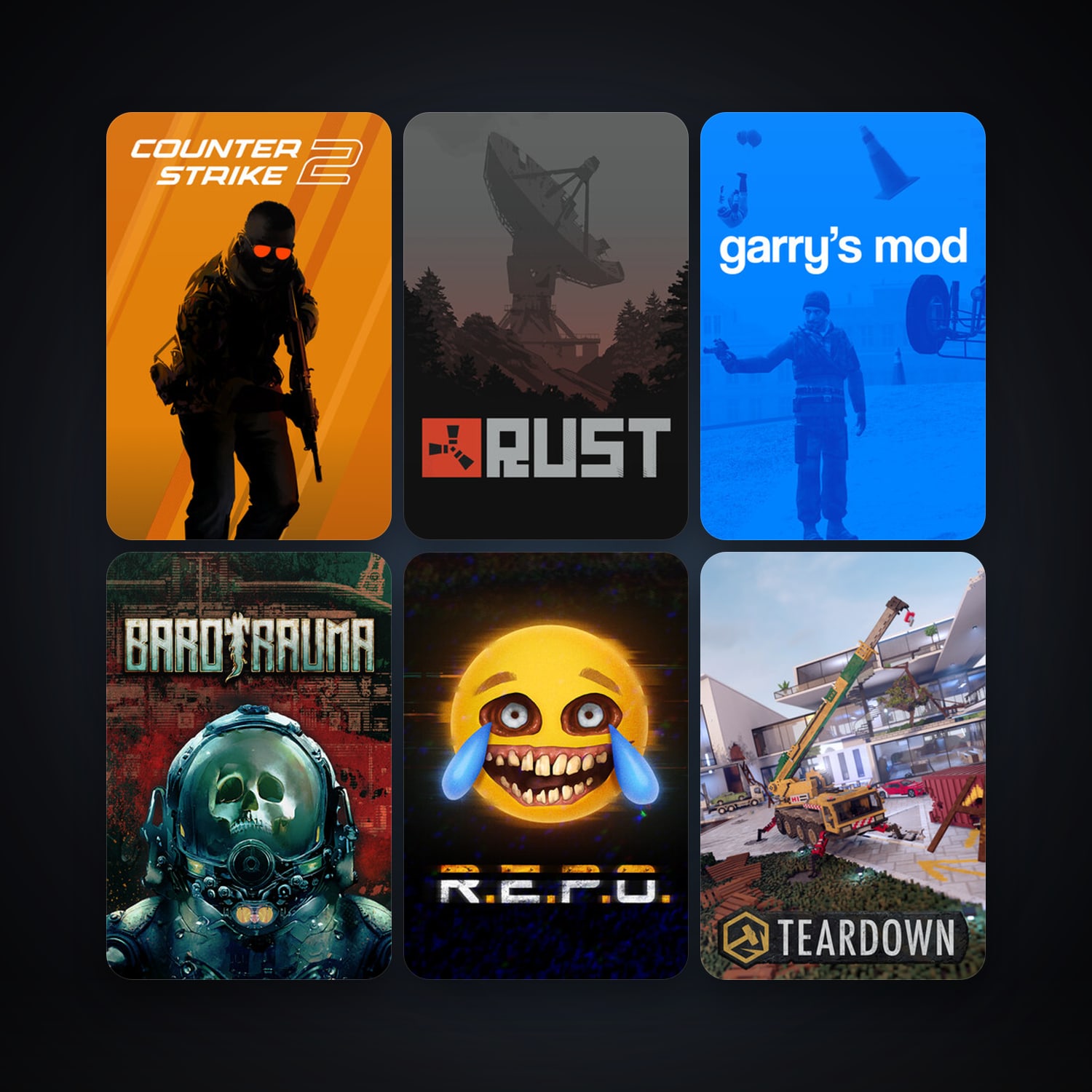 CS2 Prime + Garry's Mod, 200 games, Steam 10, clean — HabibiAccounts