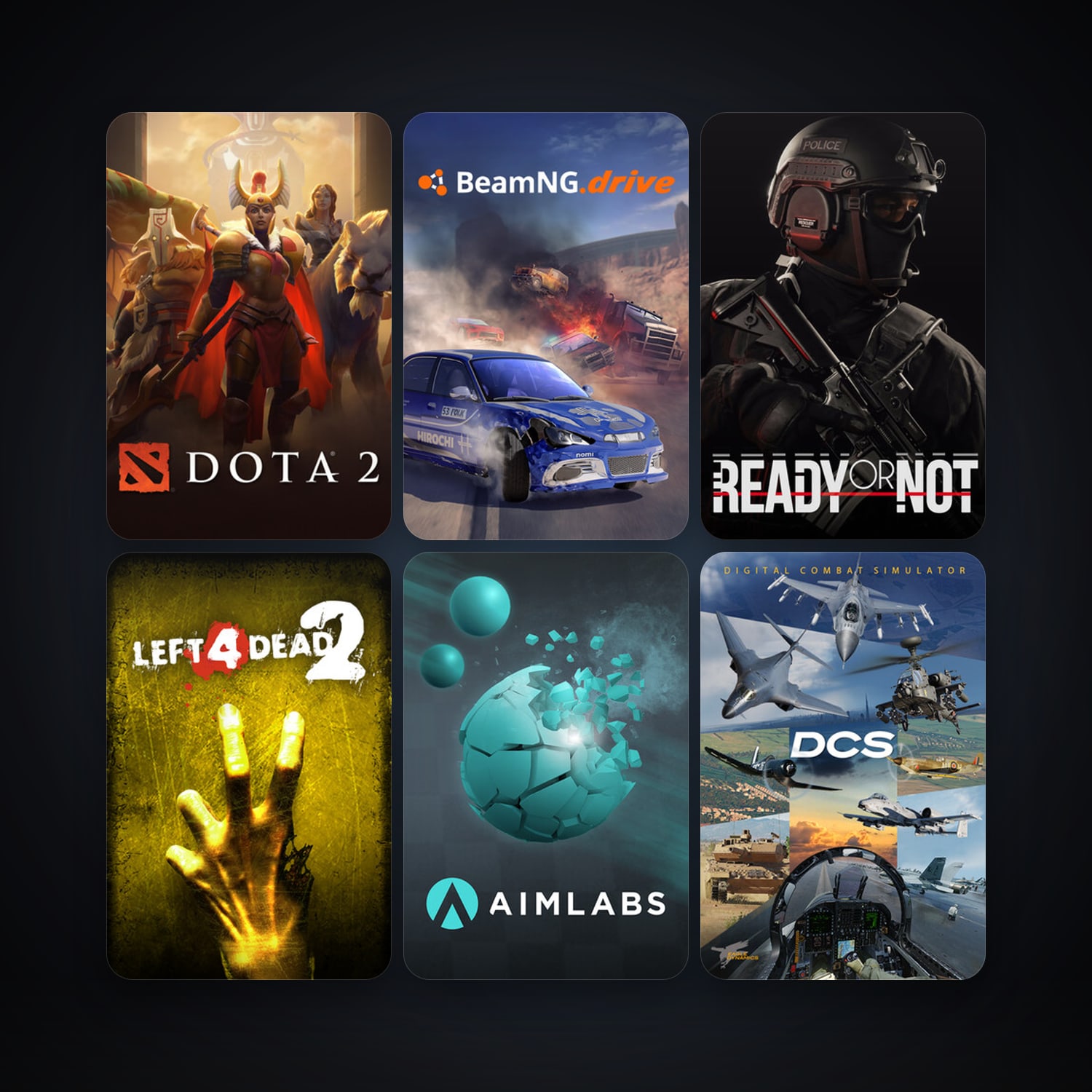 Left 4 Dead 2 + Dota 2, 15 games, clean — HabibiAccounts