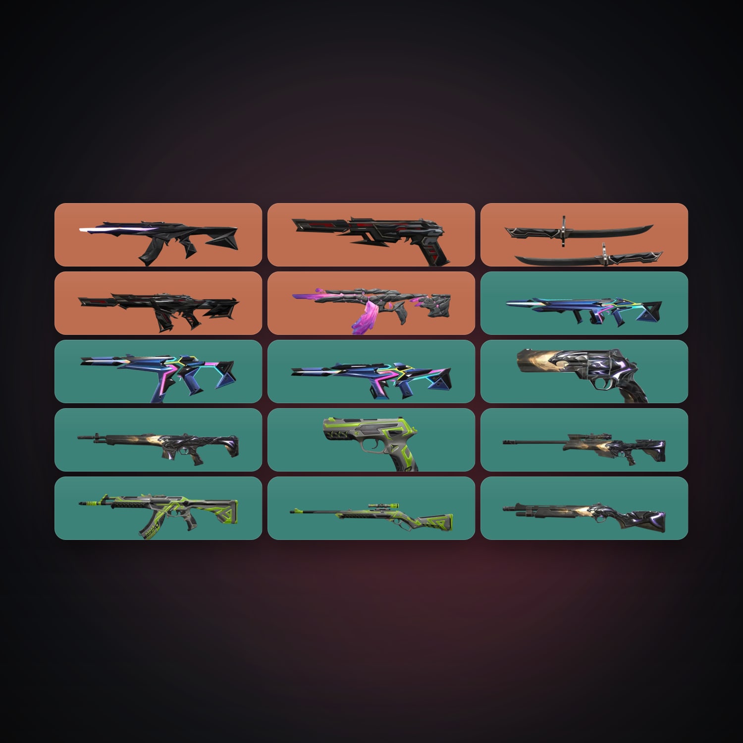 AP Ascendant 1 locker — 1 knives, 15 skins, lvl 26 — HabibiAccounts