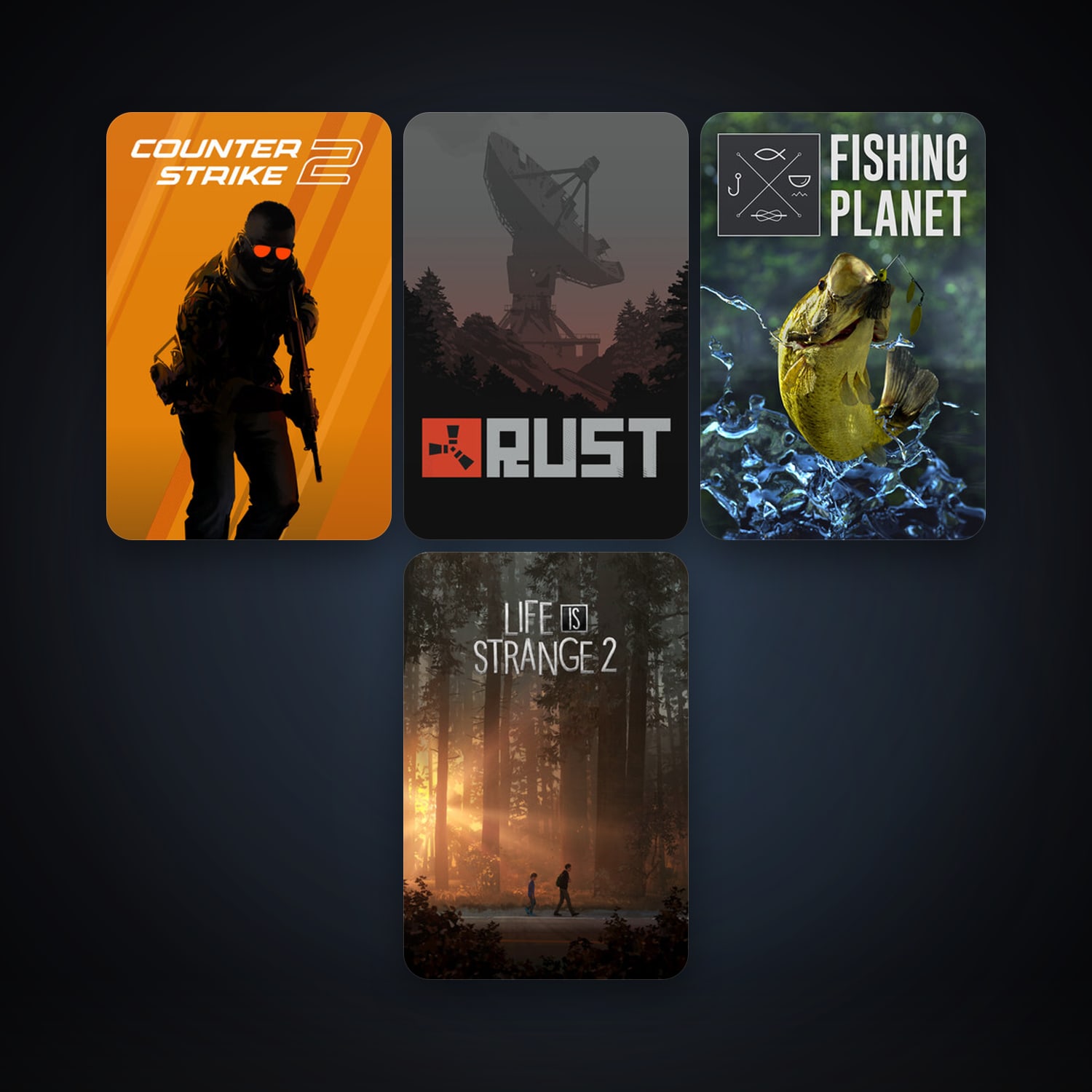 CS2 Prime + Rust, 11 games, clean — HabibiAccounts