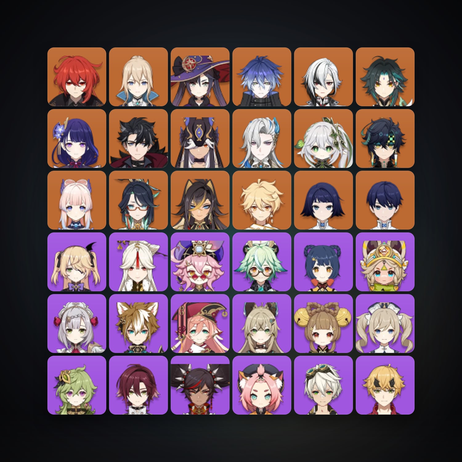 Genshin Impact | AR 57 | 62 Chars | 15× 5★ — Genshin / miHoYo Account — HabibiAccounts