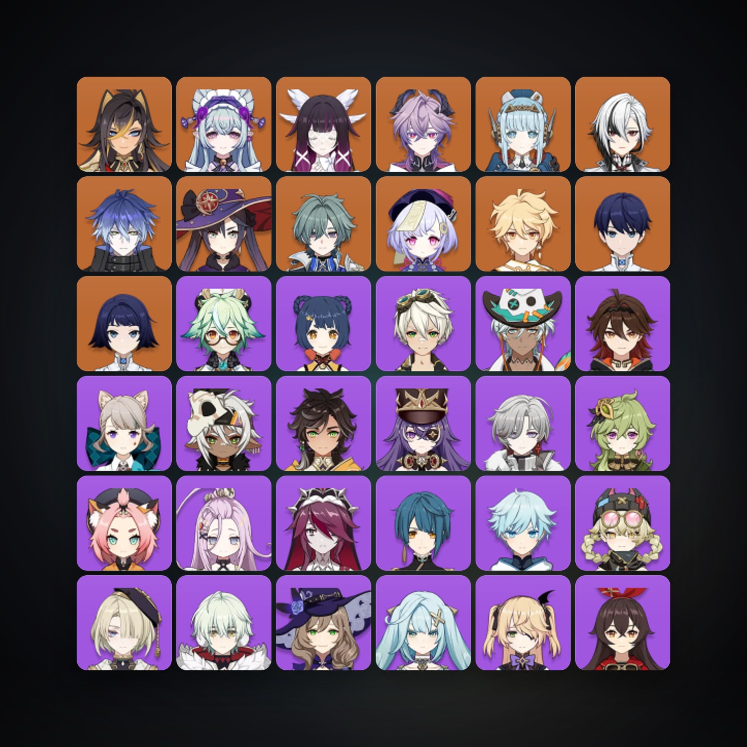 Genshin Impact | AR 57 | 46 Chars | 10× 5★ — Genshin / miHoYo Account — HabibiAccounts