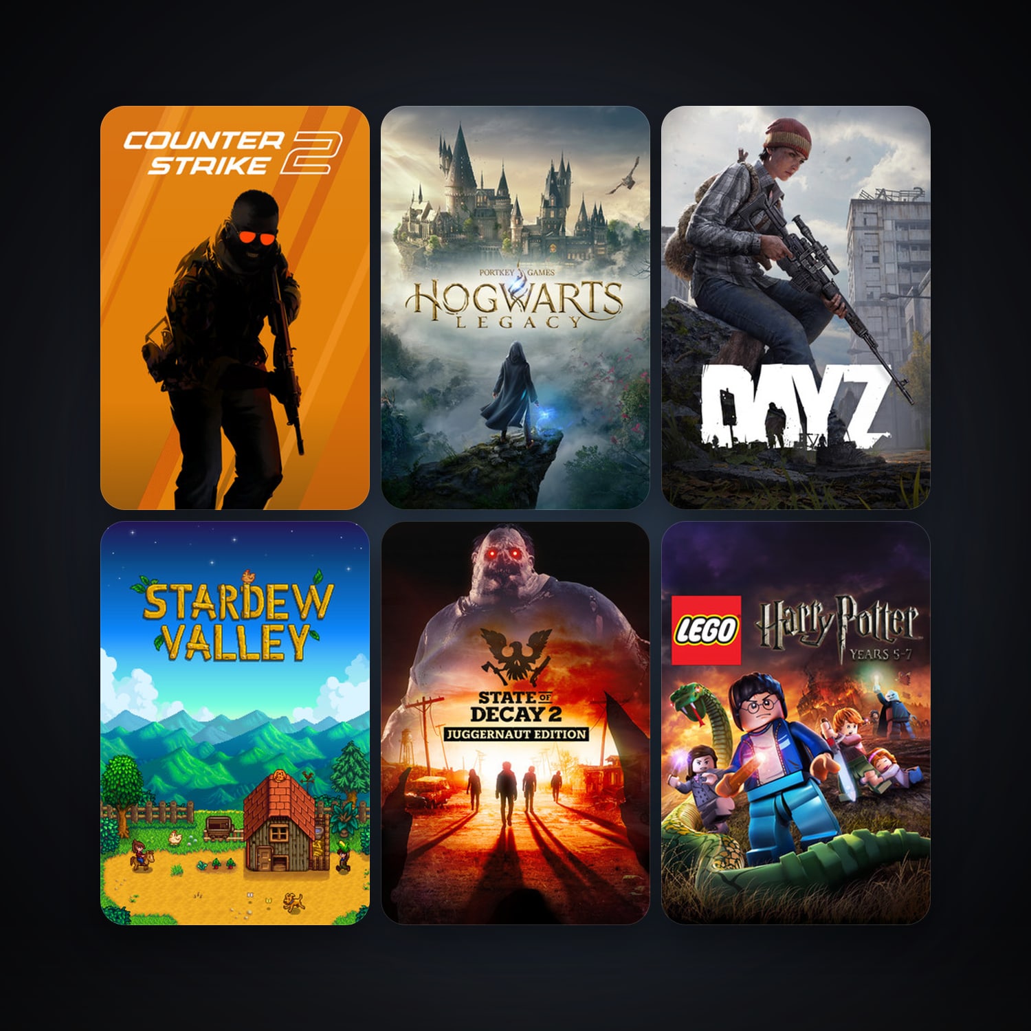 CS2 Prime + LEGO Harry Potter: Years 1-4, 55 games, Steam 12, clean — HabibiAccounts