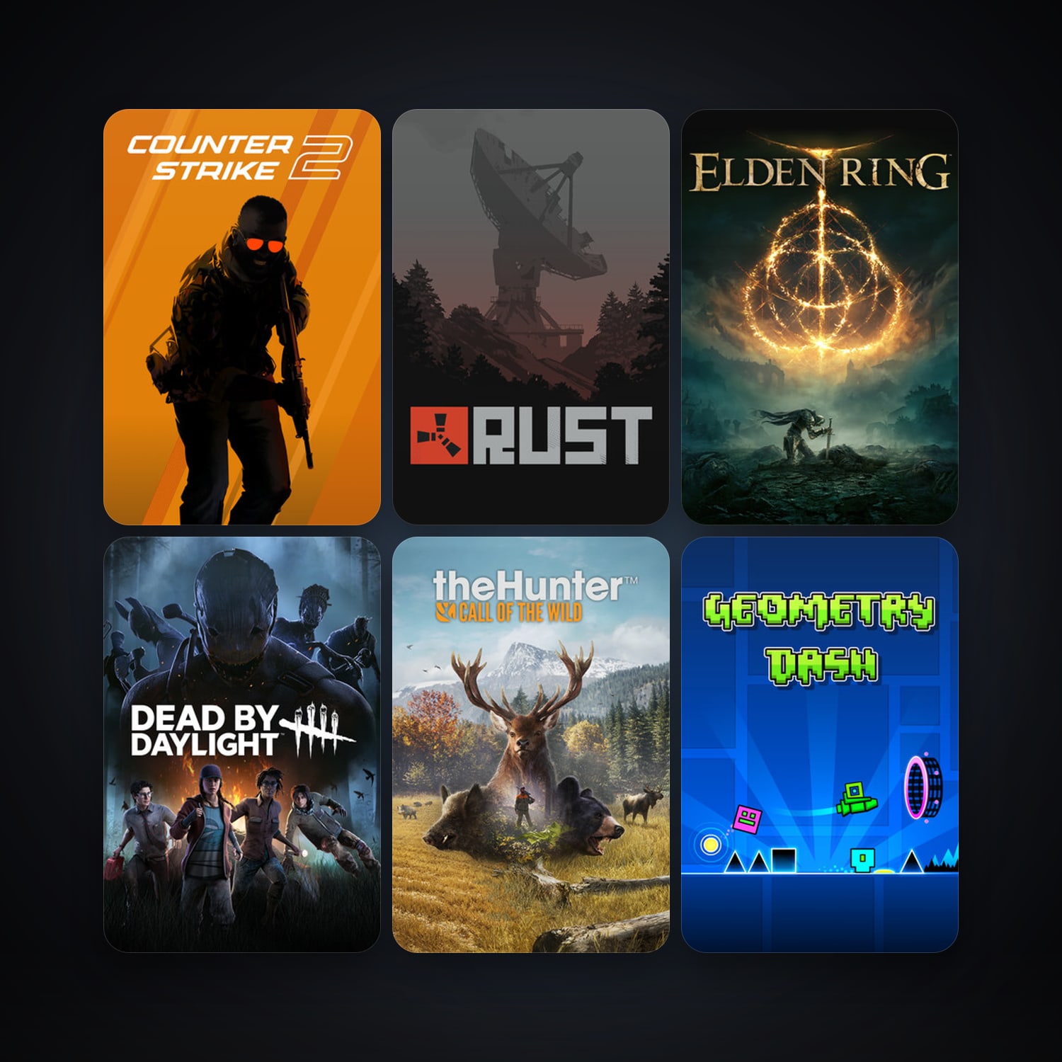 CS2 Prime + Rust, 17 games, clean · 260866582 — HabibiAccounts