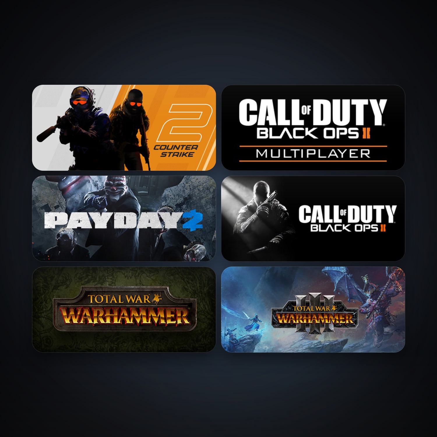 CS2 Prime + Call of Duty: Black Ops II, 11 games, clean — HabibiAccounts