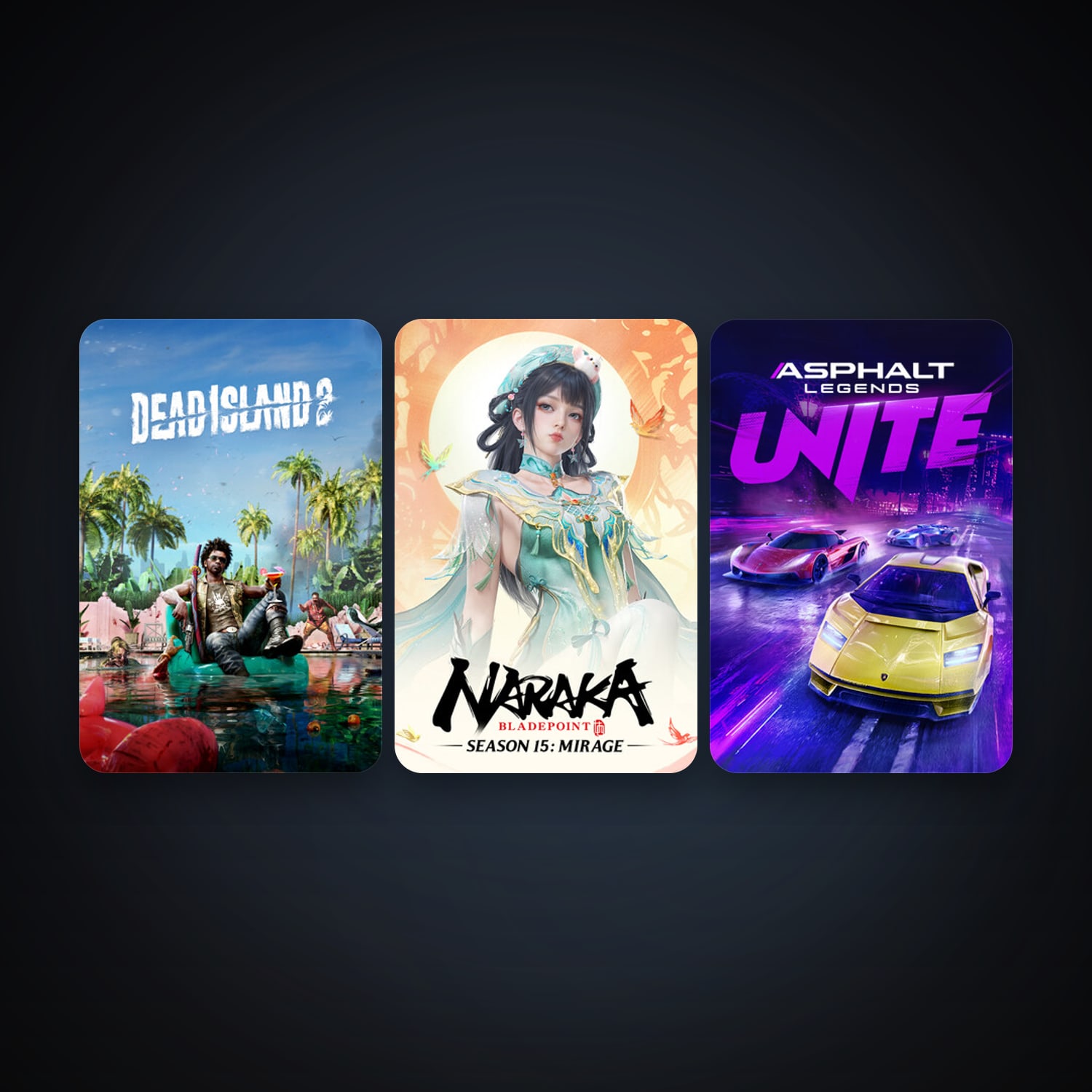 Dead Island 2 + NARAKA: BLADEPOINT, 4 games, clean — HabibiAccounts