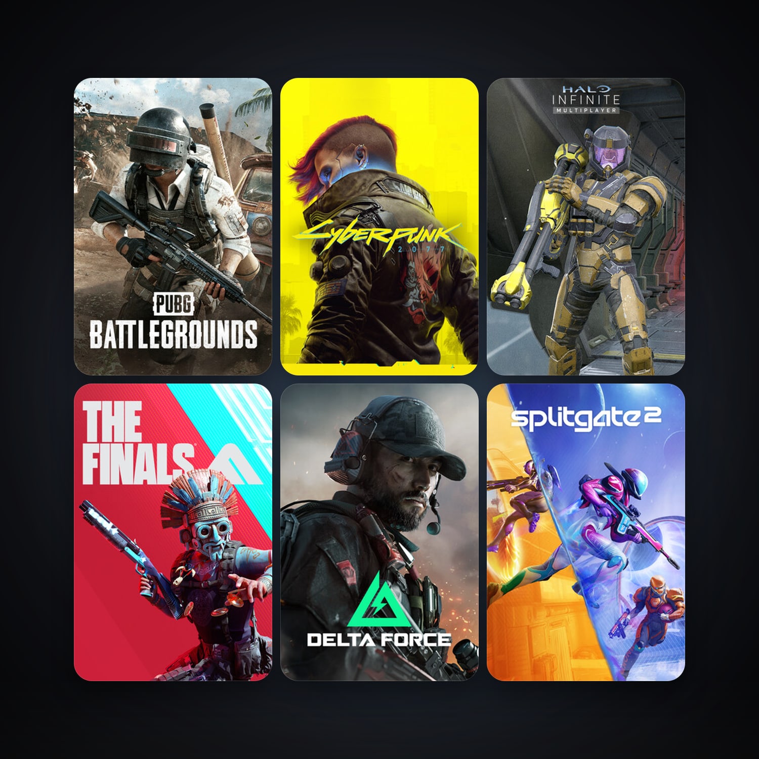 PUBG: BATTLEGROUNDS + Cyberpunk 2077, 15 games, clean — HabibiAccounts