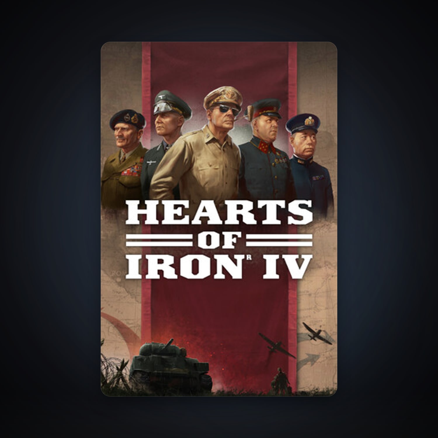 Hearts of Iron IV, 1 games, clean — HabibiAccounts